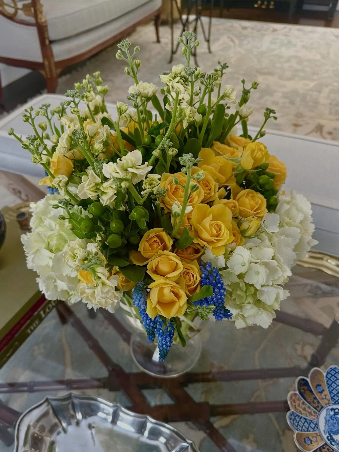 The forecast says more snow is still coming. But my hands reached for spring.

Bright, buttery yellow. Clean white. That vivid blue that feels like an open sky after weeks of gray.
I feel hopeful and certain as I design in full color while winter lin