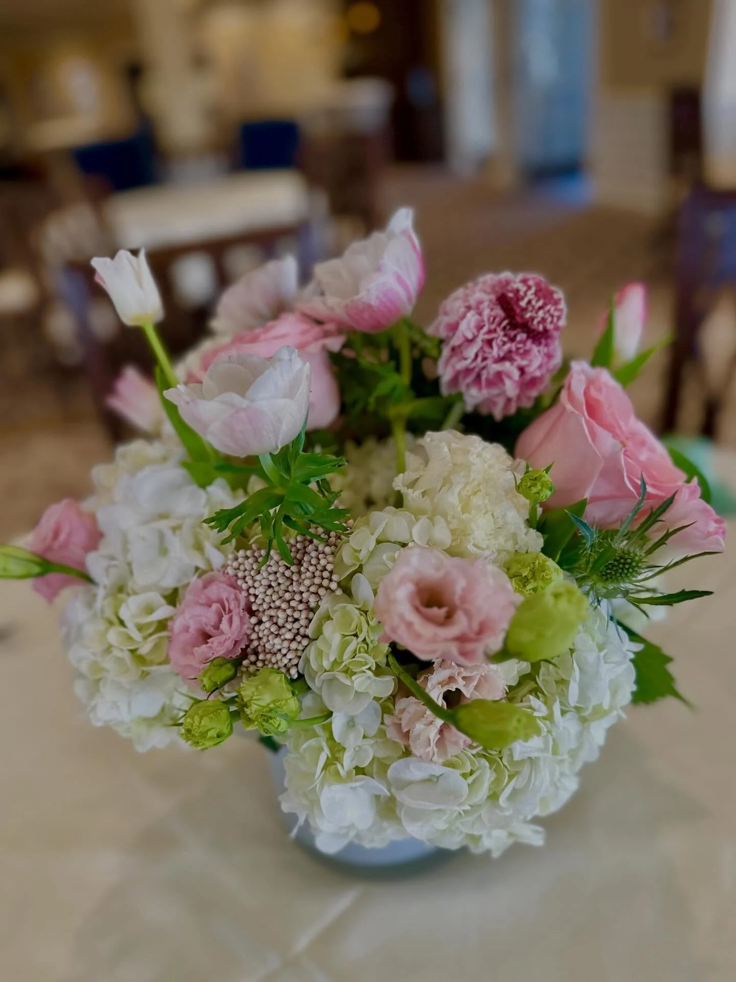 Creating for a bride I&rsquo;ve known since she was little, I found myself drawn to softness&mdash;to gentle color, delicate textures, quiet femininity&hellip; all my favorite blooms! 

As if part of me still sees her that way, and wanted to hold ont