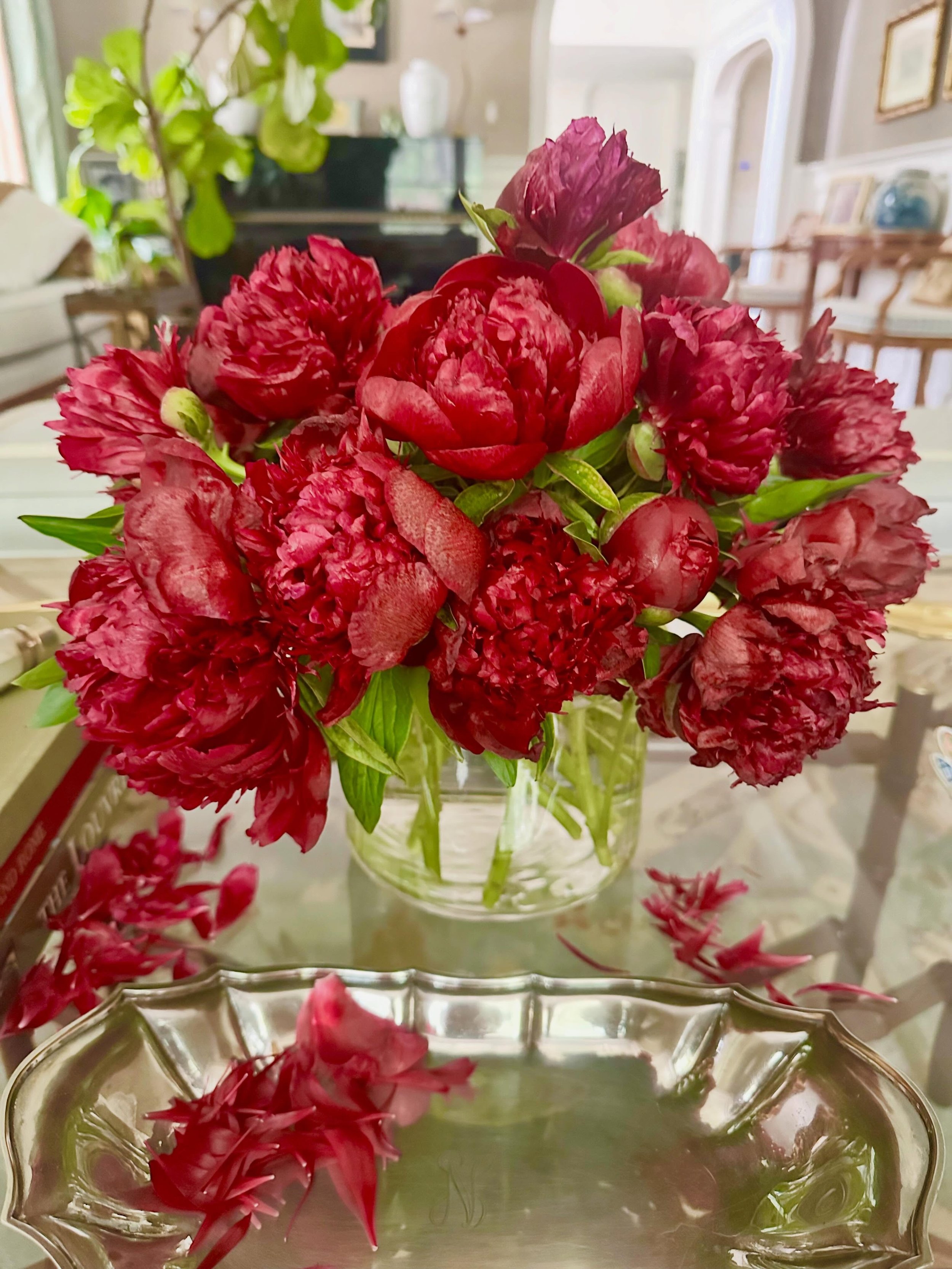 Peonies spend months preparing for a moment that lasts only days. They arrive quietly, open fully without holding anything back, and then, petal by petal, they let go. And somehow, that fleetingness is exactly what makes them so breathtaking.

Maybe 
