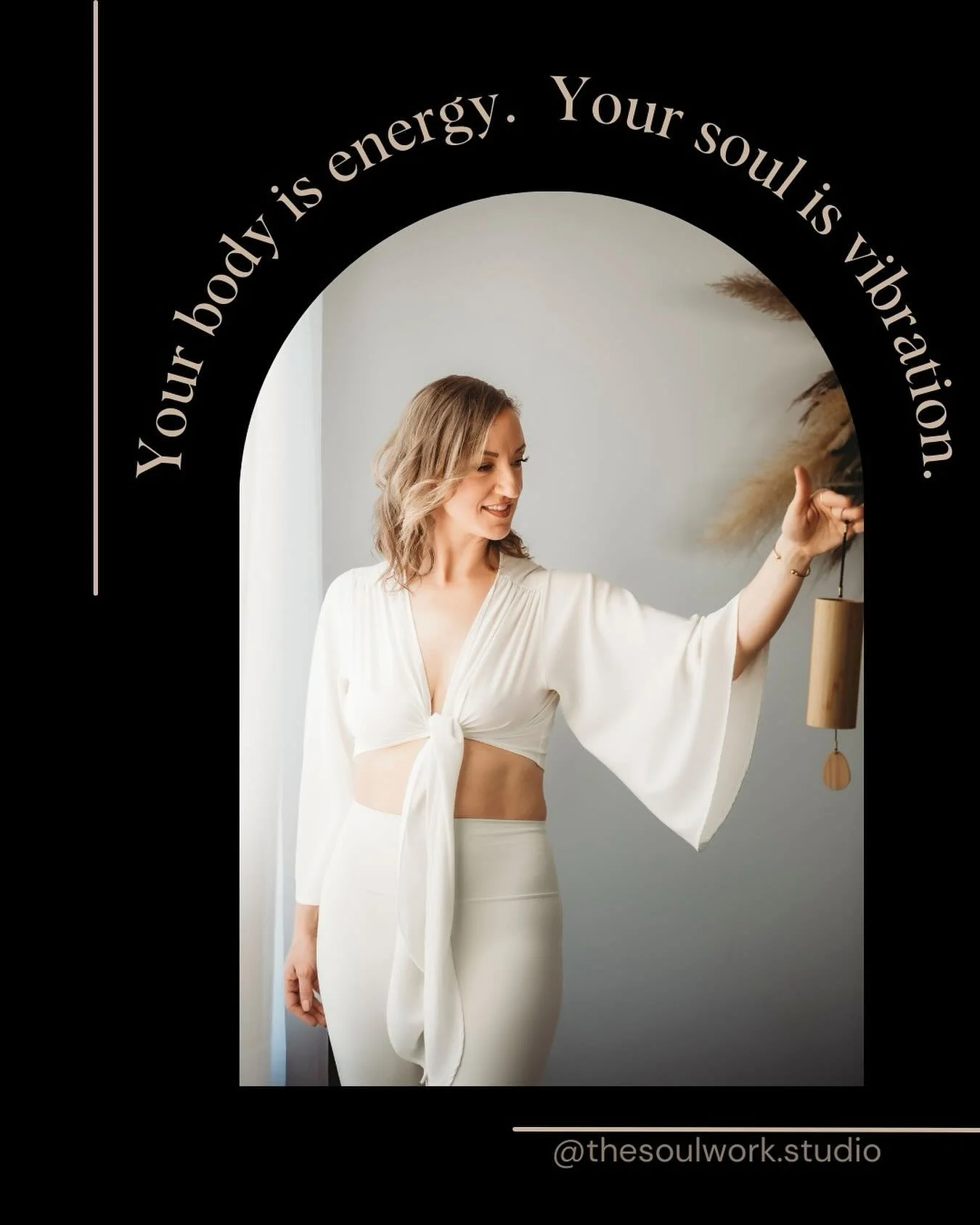 Your Body is Energy, Your Soul is Vibration 

Energy is everything&mdash;the seen, the unseen, the felt. Every thought, every interaction, every environment, every choice. It all shapes your frequency. ✨

The people you spend time with, the music you