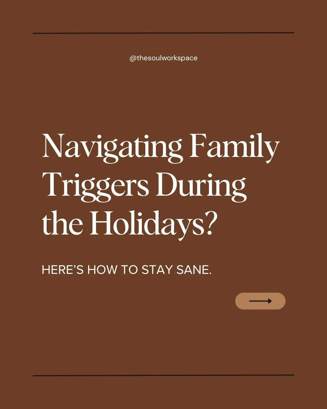 The holidays can bring connection, warmth, and joy&hellip;
and they can also bring old patterns, tender edges, and nervous system overwhelm.

If being around family feels activating, heavy, or complicated &mdash; you&rsquo;re not broken.
You&rsquo;re