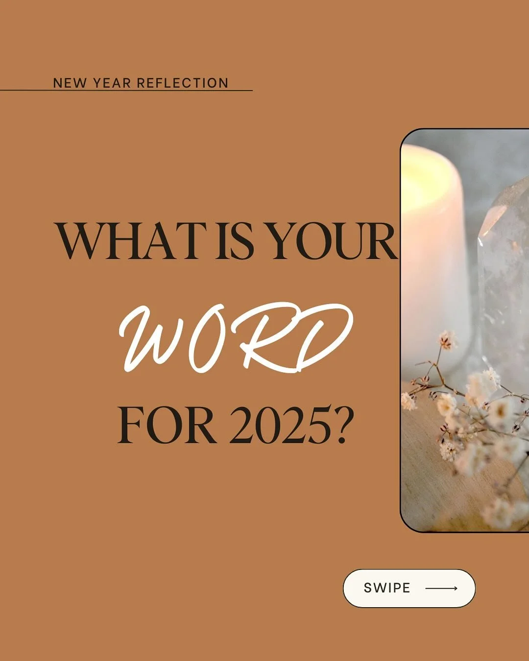 ✨ What&rsquo;s Your Word for 2025? ✨

Instead of rushing into resolutions, I love to start the year by choosing a word (or two!)&mdash;a guiding energy to anchor me throughout the year.

This year, my words are Devotion &amp; Discipline. 💫

I&rsquo;