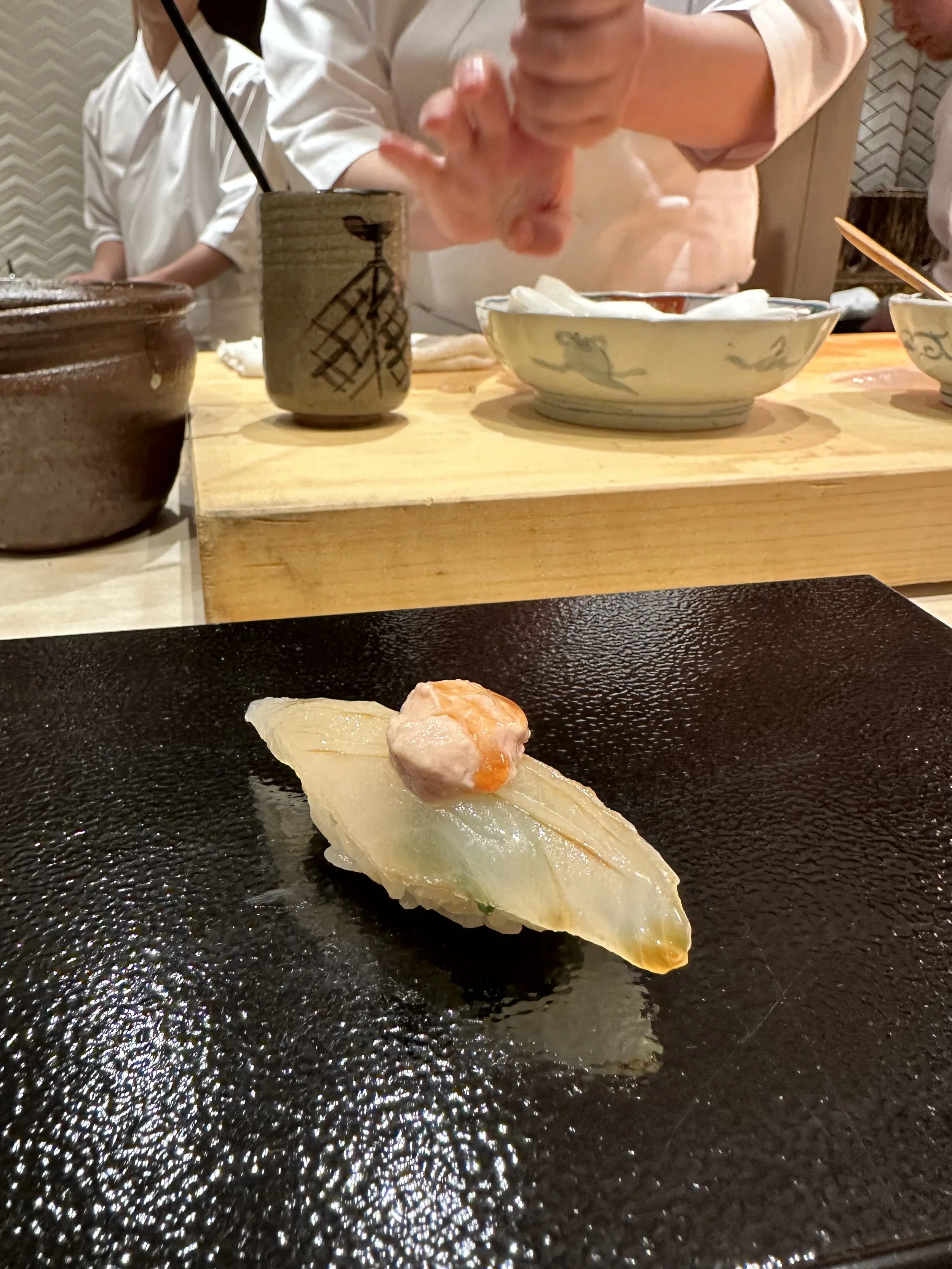 Akira Sushi Tokyo Kawahagi Liver.jpeg