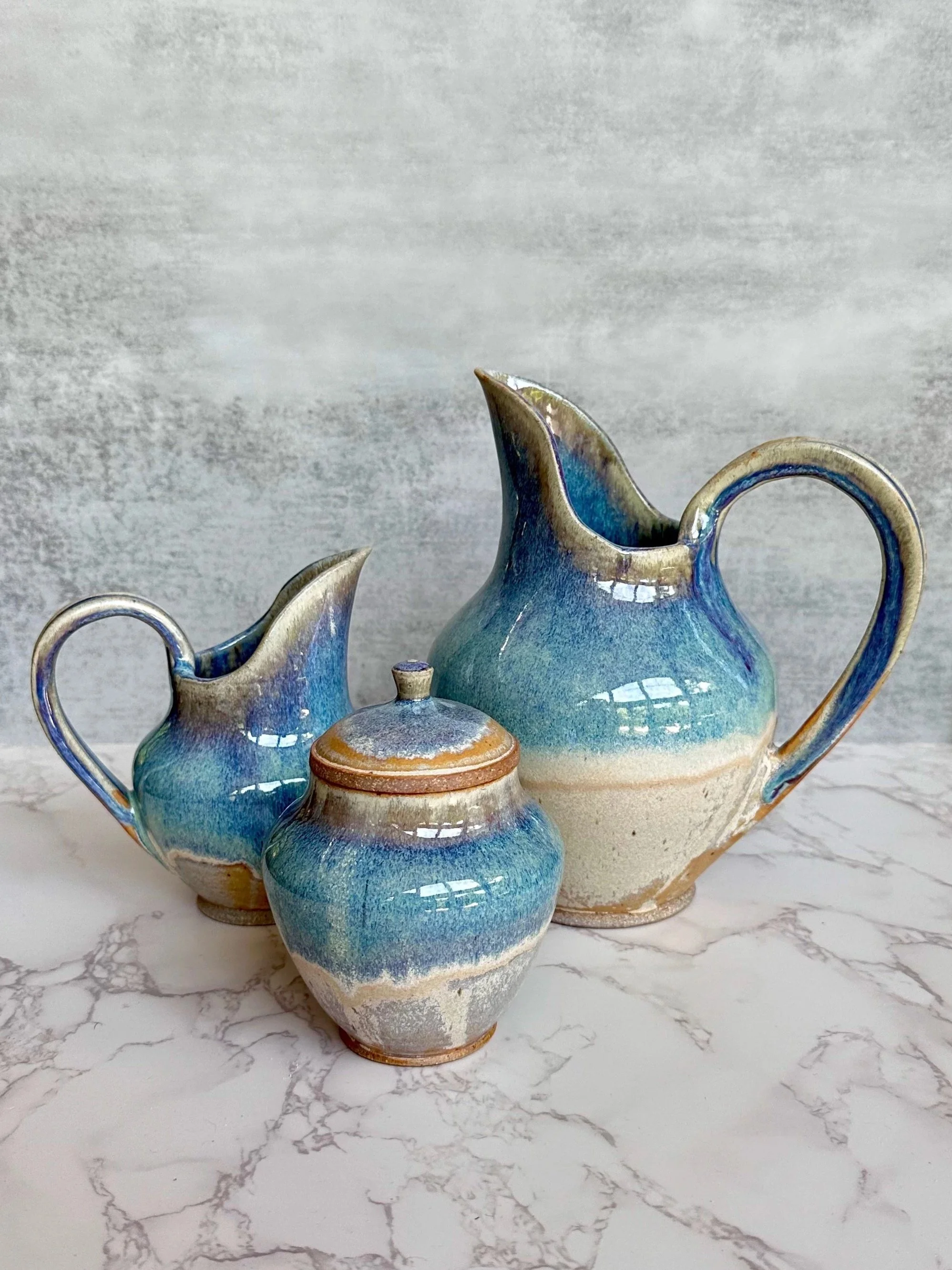 Ocean Mist Pitcher Set