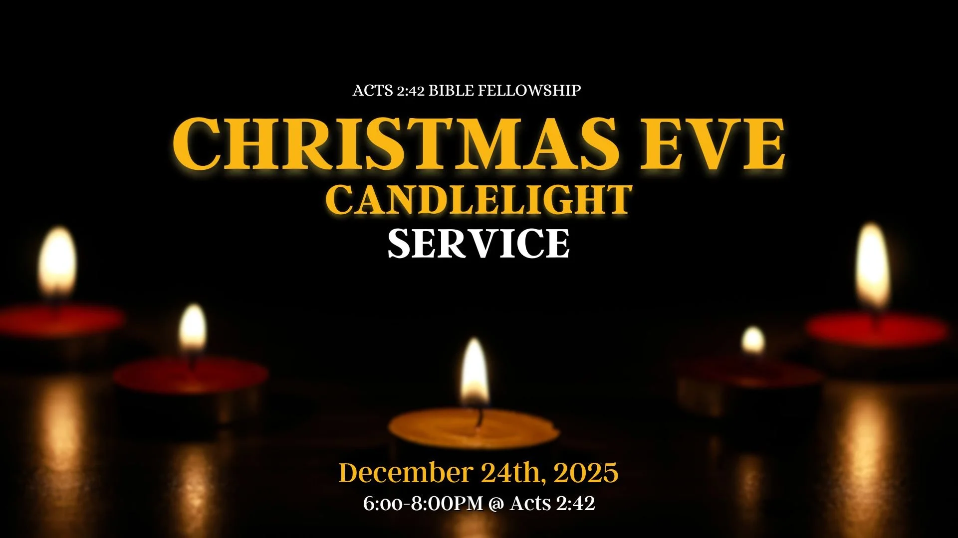 Christmas Eve Service
