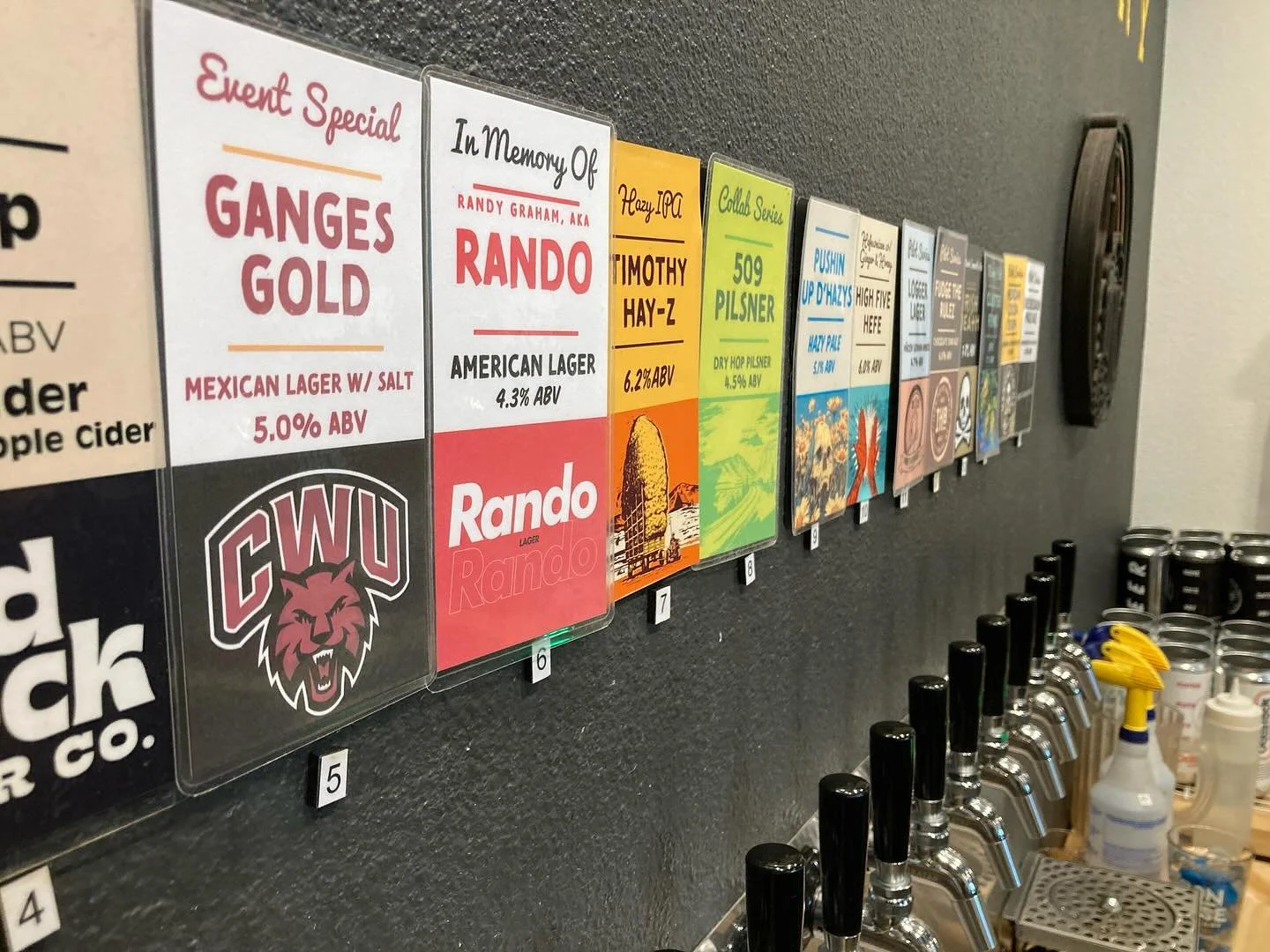 2025 CWU Homecoming weekend is here! Iron Horse Brewery Alumni Social starting at 5:30 tonight,  Friday, October 17.