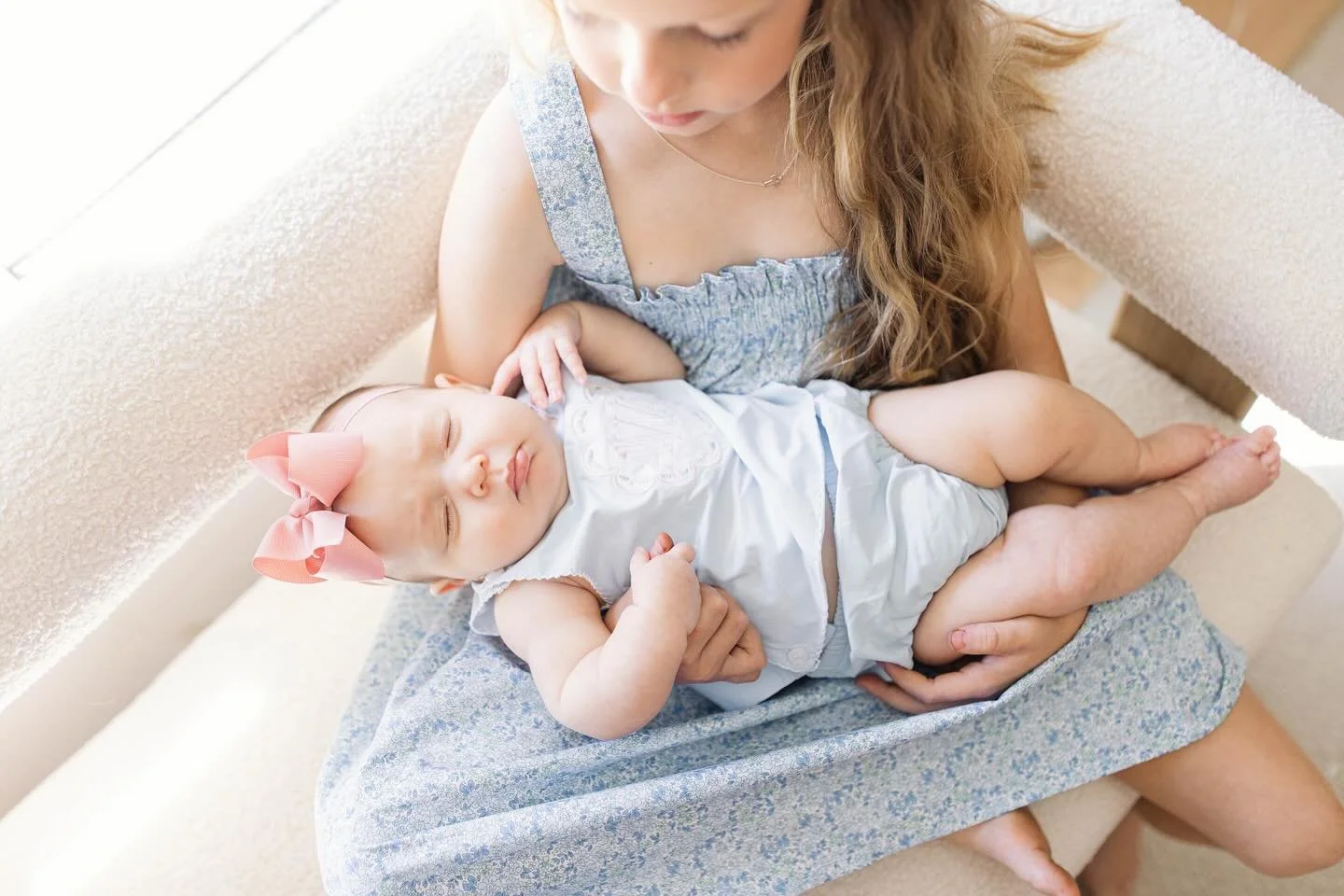 There&rsquo;s nothing sweeter than sibling photos in a newborn session. One day they will be so glad that you had these pictures taken! These are the photos they will love going back to over and over again.