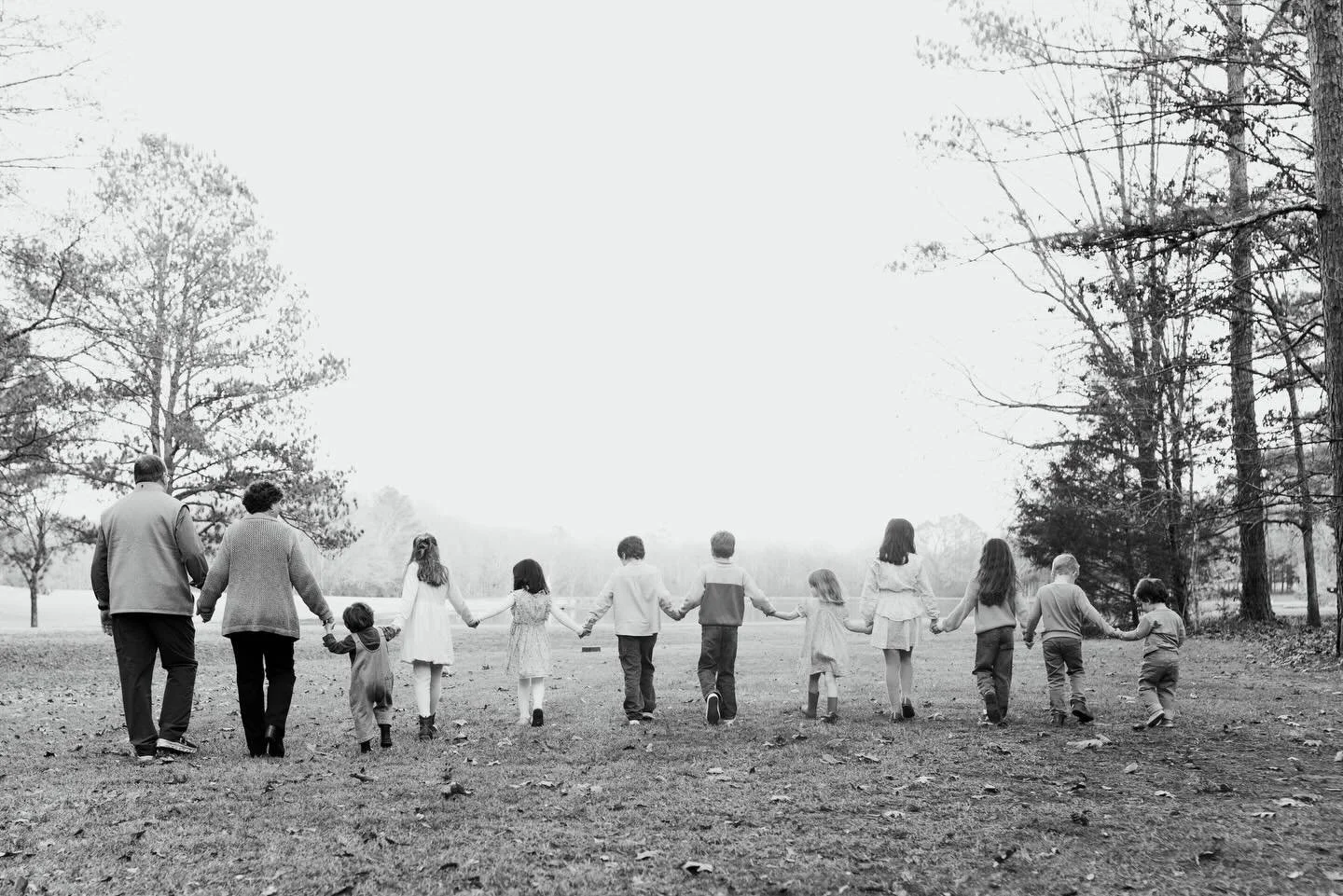 When all of the grandkids are under one roof, you&rsquo;ve got to get updated family photos! Two happy grandparents in this picture!☺️