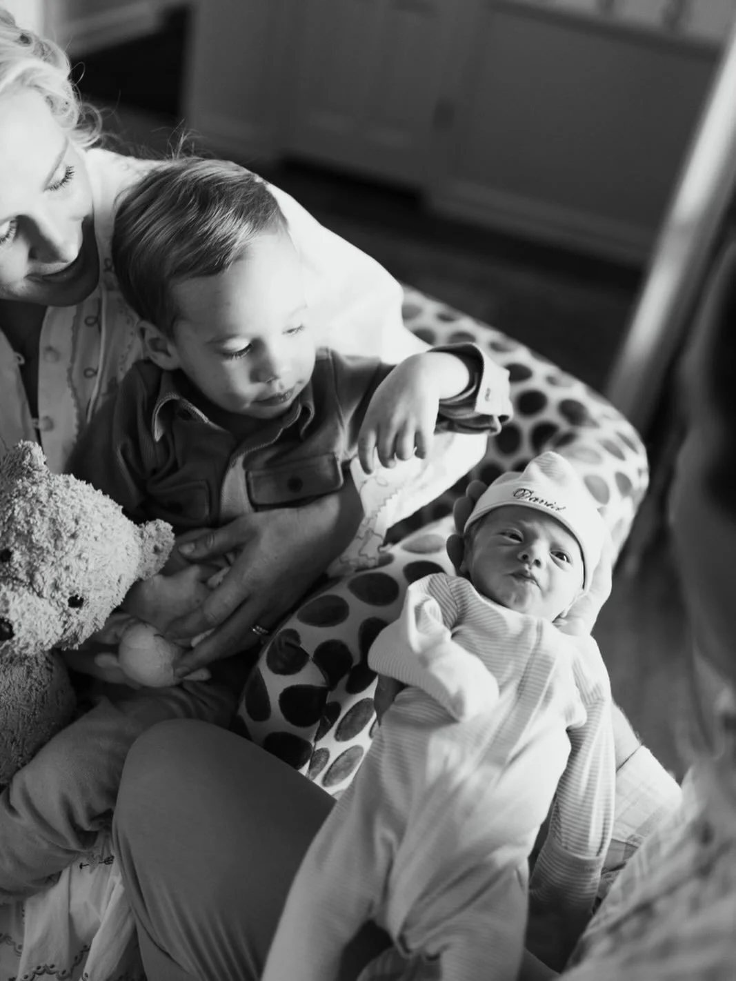 Made a quick trip to Memphis for a super sweet newborn session🩵Can&rsquo;t wait to see this finished gallery!