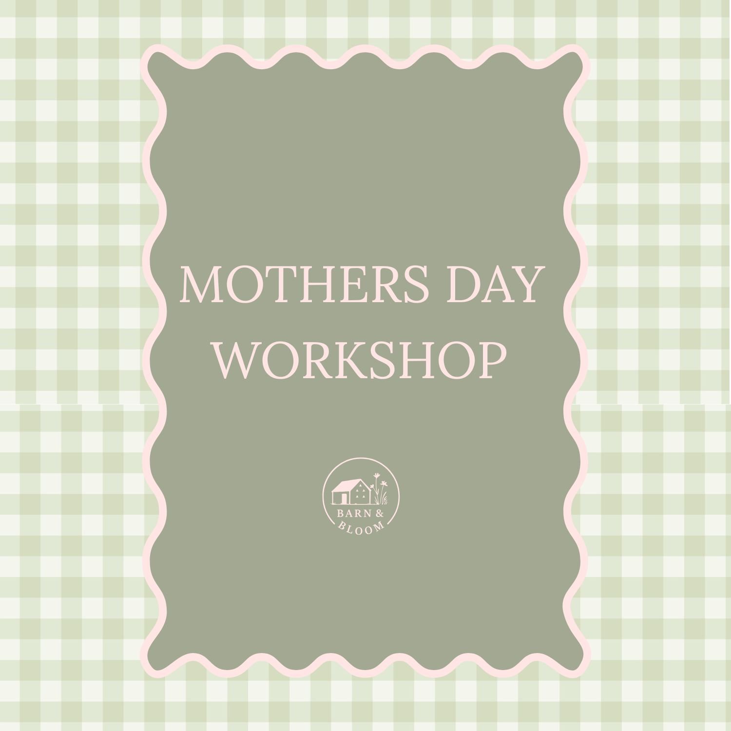 Mothers Day Workshop (Adult) - Sunday 15th March 2026 15:30