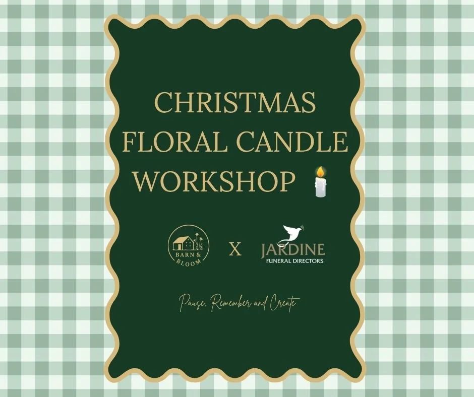 Floral Candle Workshop - Tuesday 1st December 2026 18:00