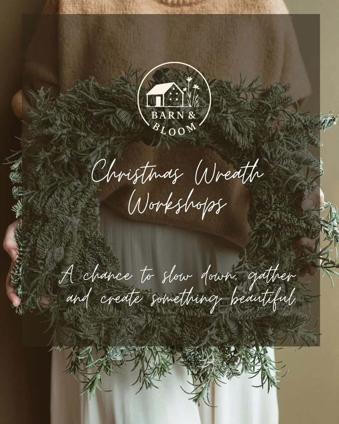 Christmas Wreath Workshop - Saturday 28th November 2026 14:00