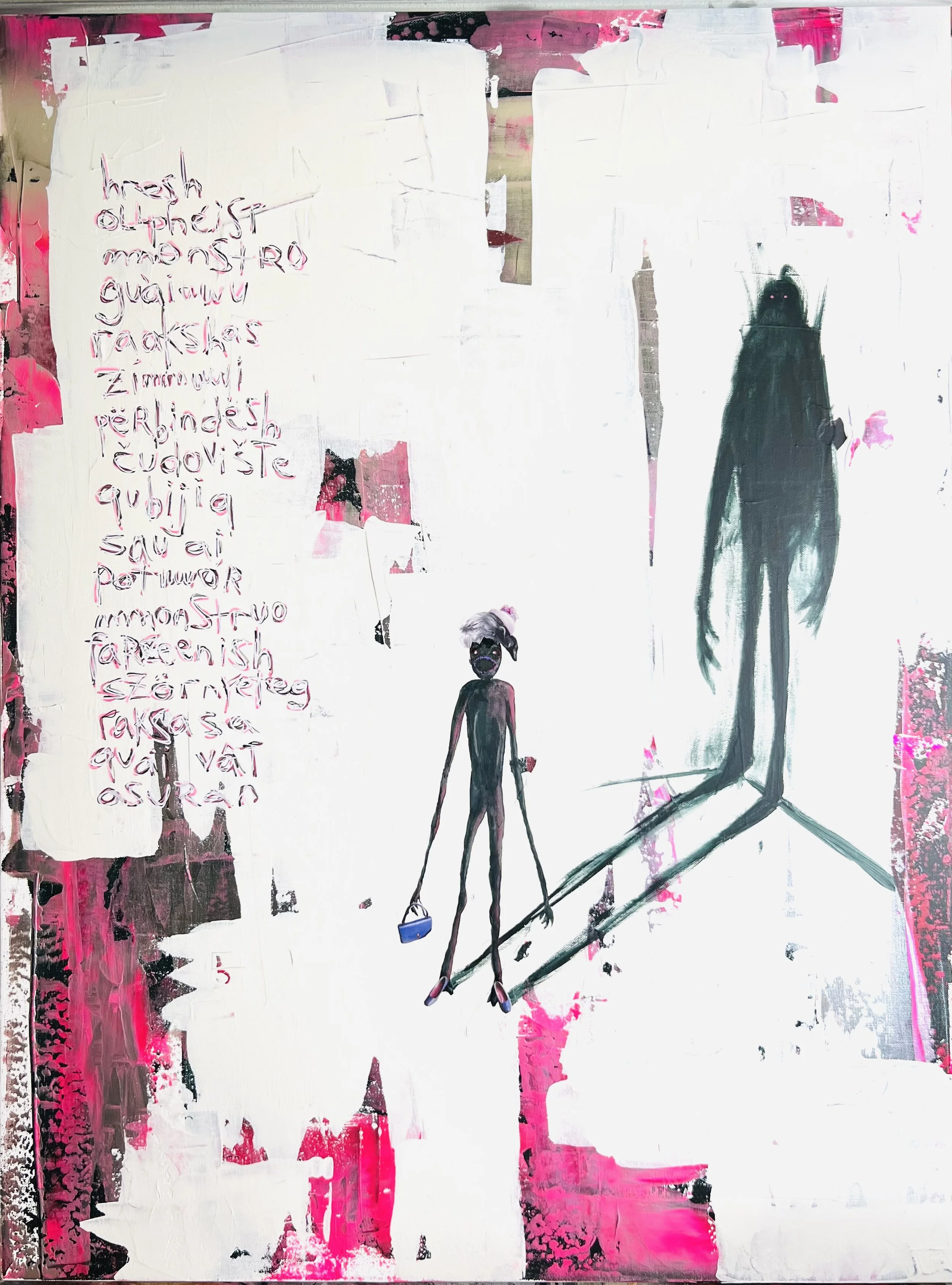 Monster  -  24"w x 36"h  -  $2000