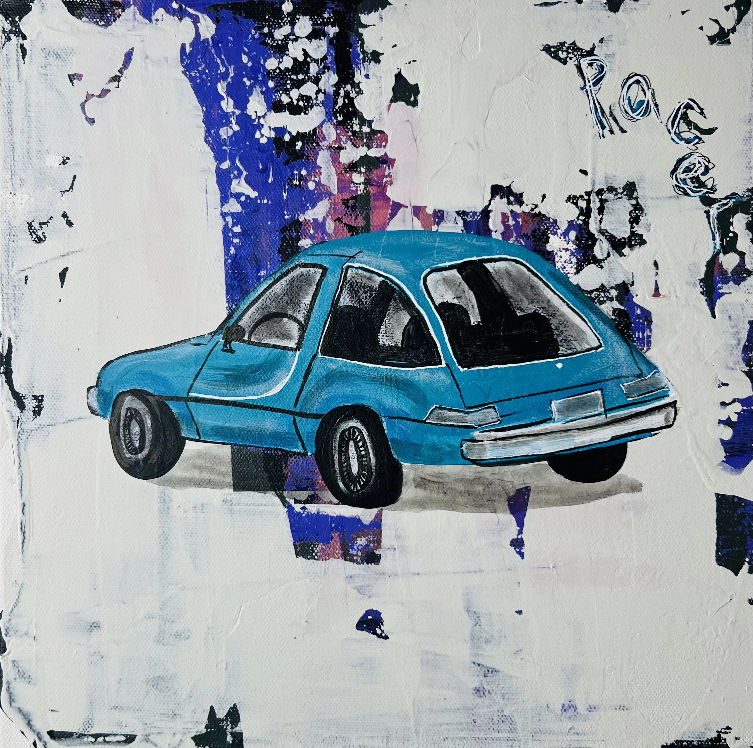 Sick Ride Series...Pacer 12"X12" $300***SOLD***