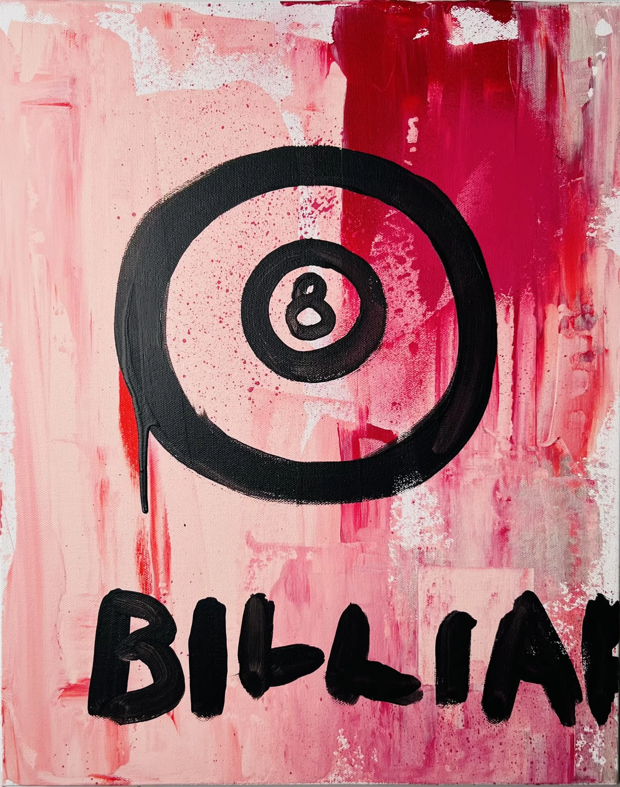 To Sport Series...Billiards 16"W X 20"H $300