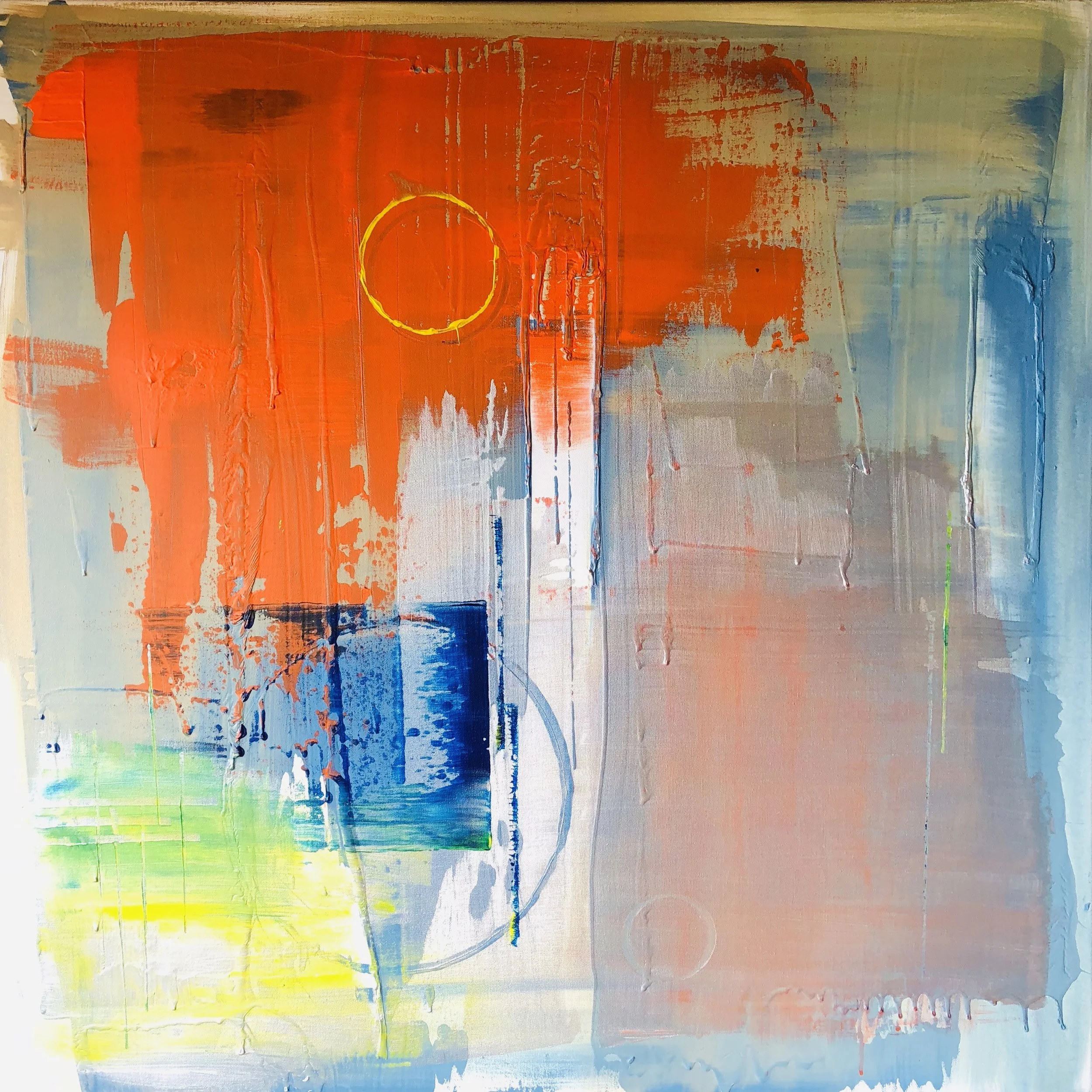 Sun Shower  -  24"w x 24"h  -  $600  ***SOLD***