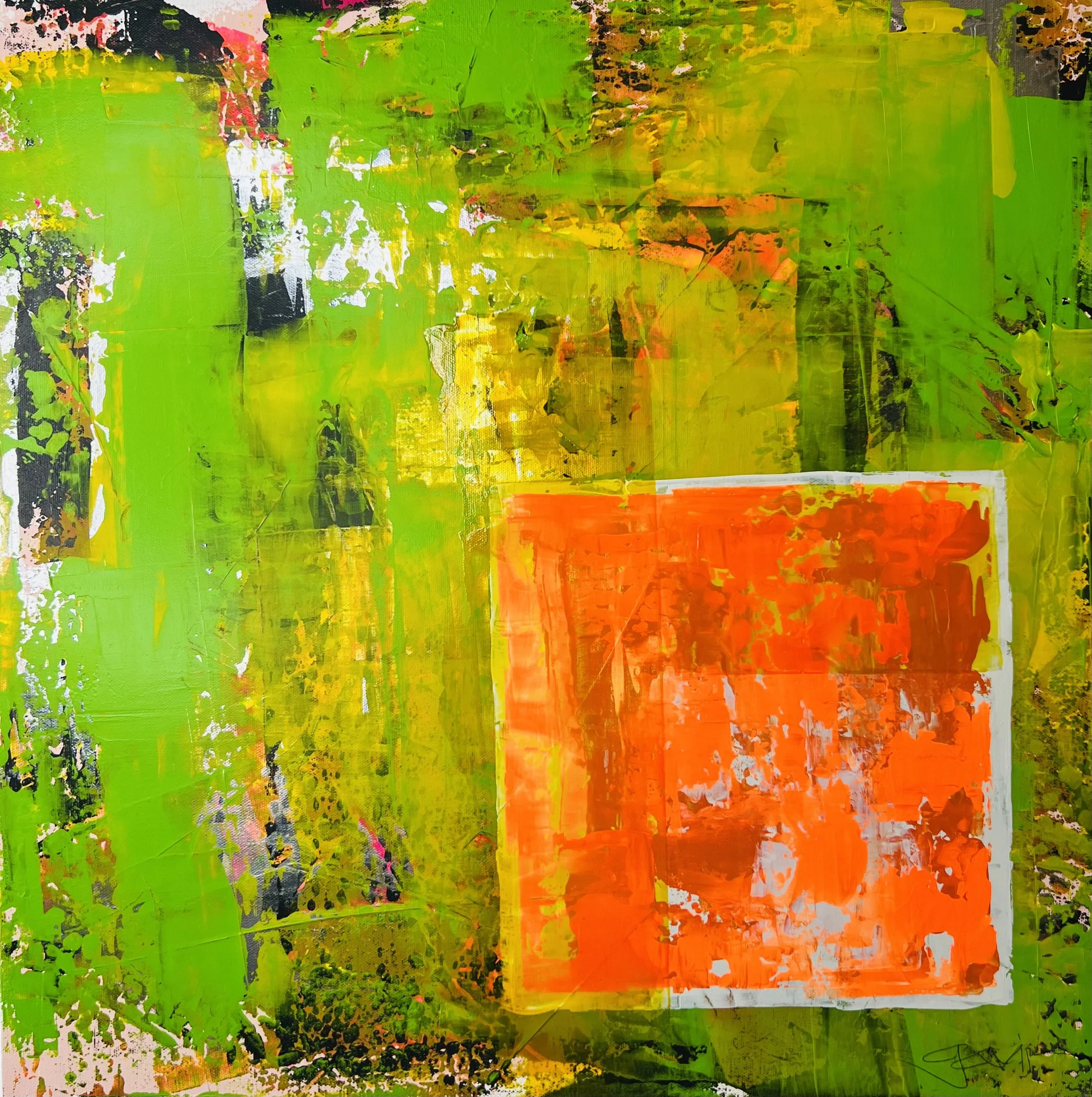 Windows Series.....Inside Voice.....24"W X24"H  $1500
