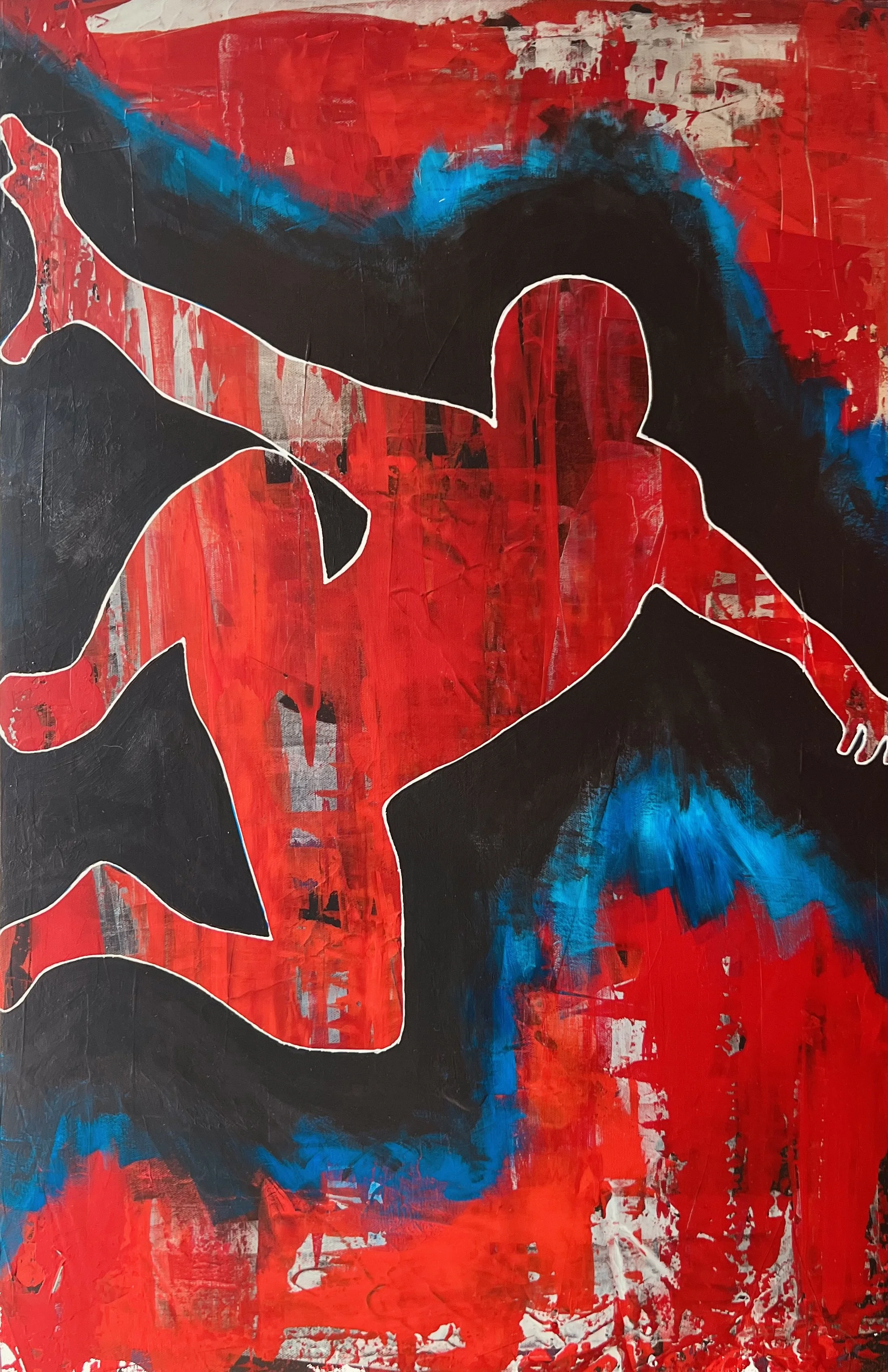 Silhouette Series...#10 24"W X 36"H  $750