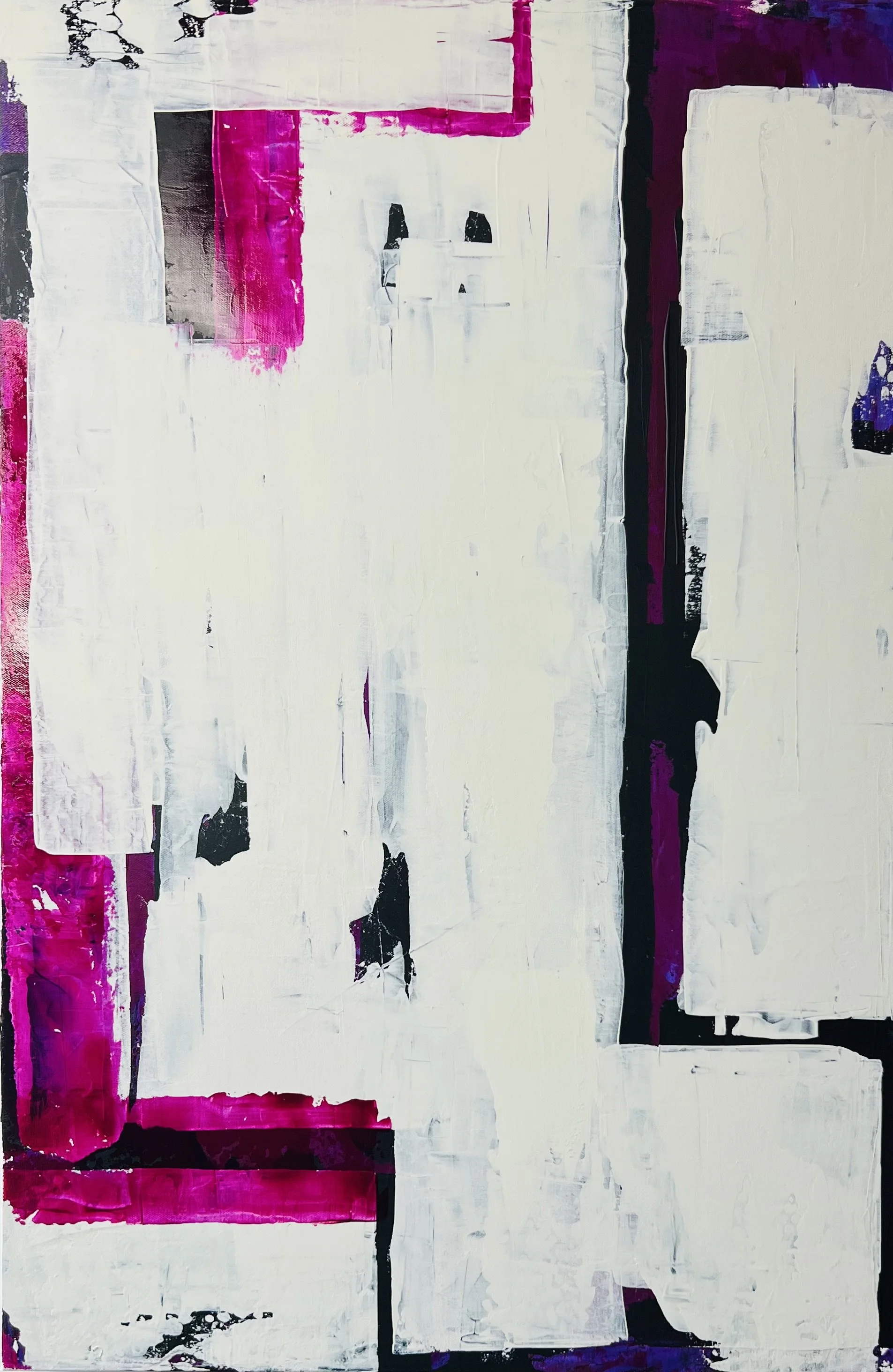 Pinks  -  24"w x 36"h  -  $1400