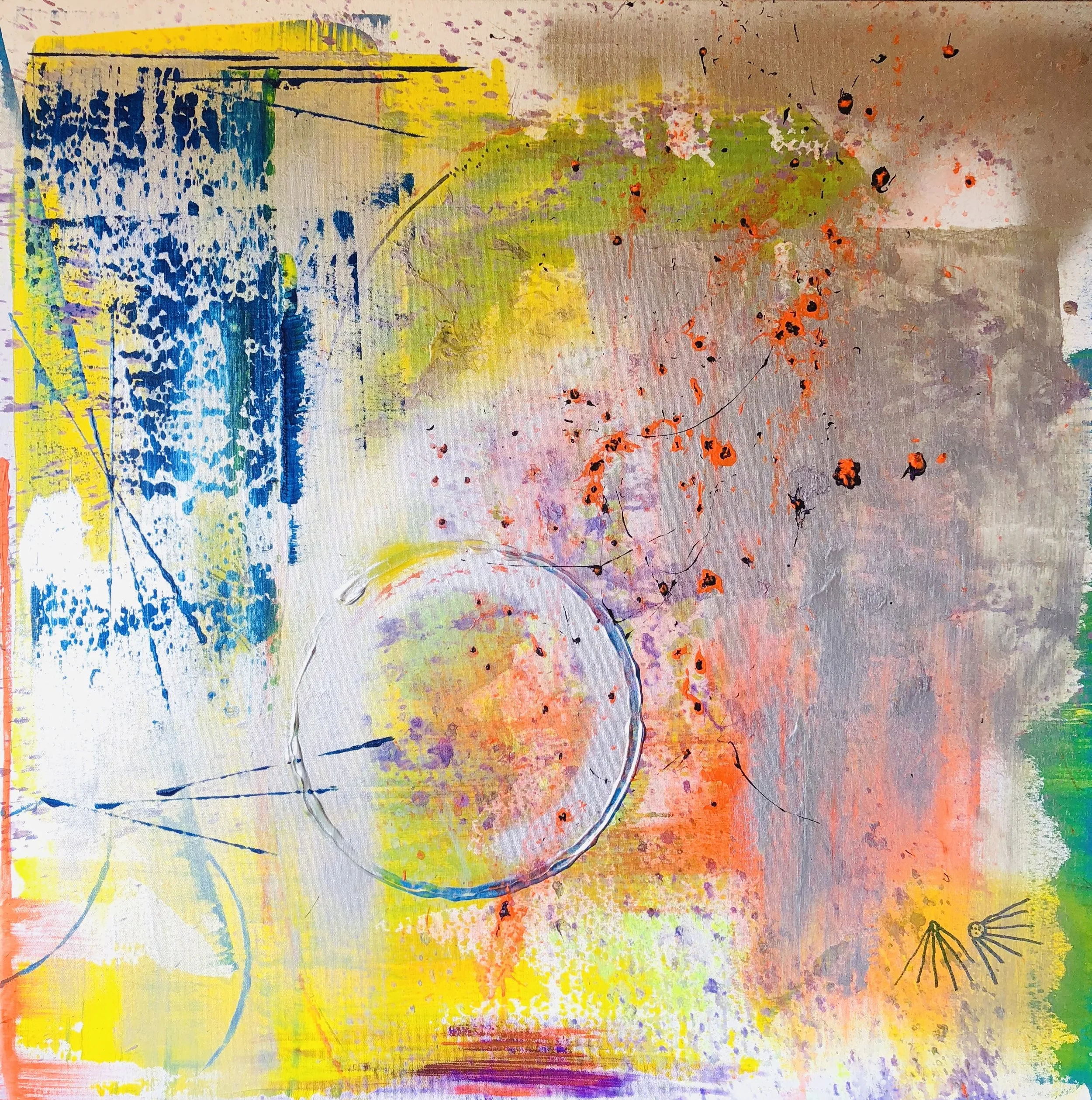 Distracted  -  24"w x 24"h  -  $600  ***SOLD***