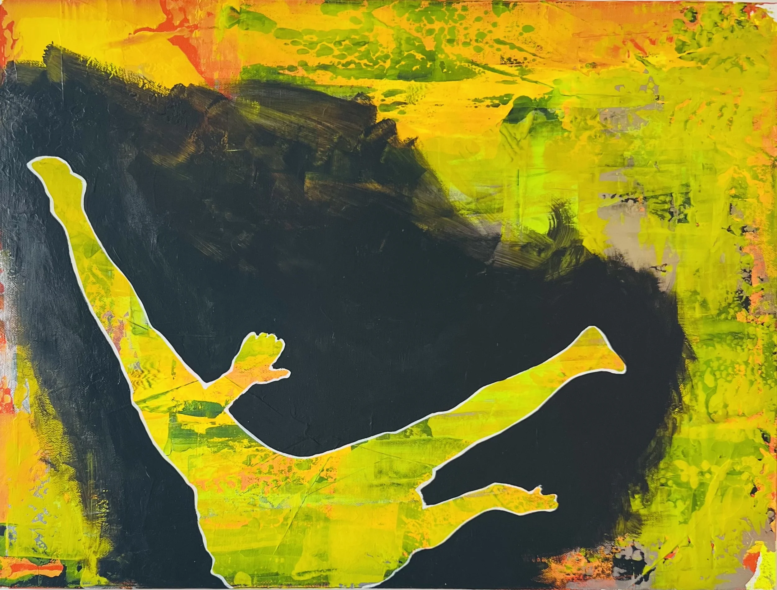 Silhouette Series...#9 24"W X 18"H  $400