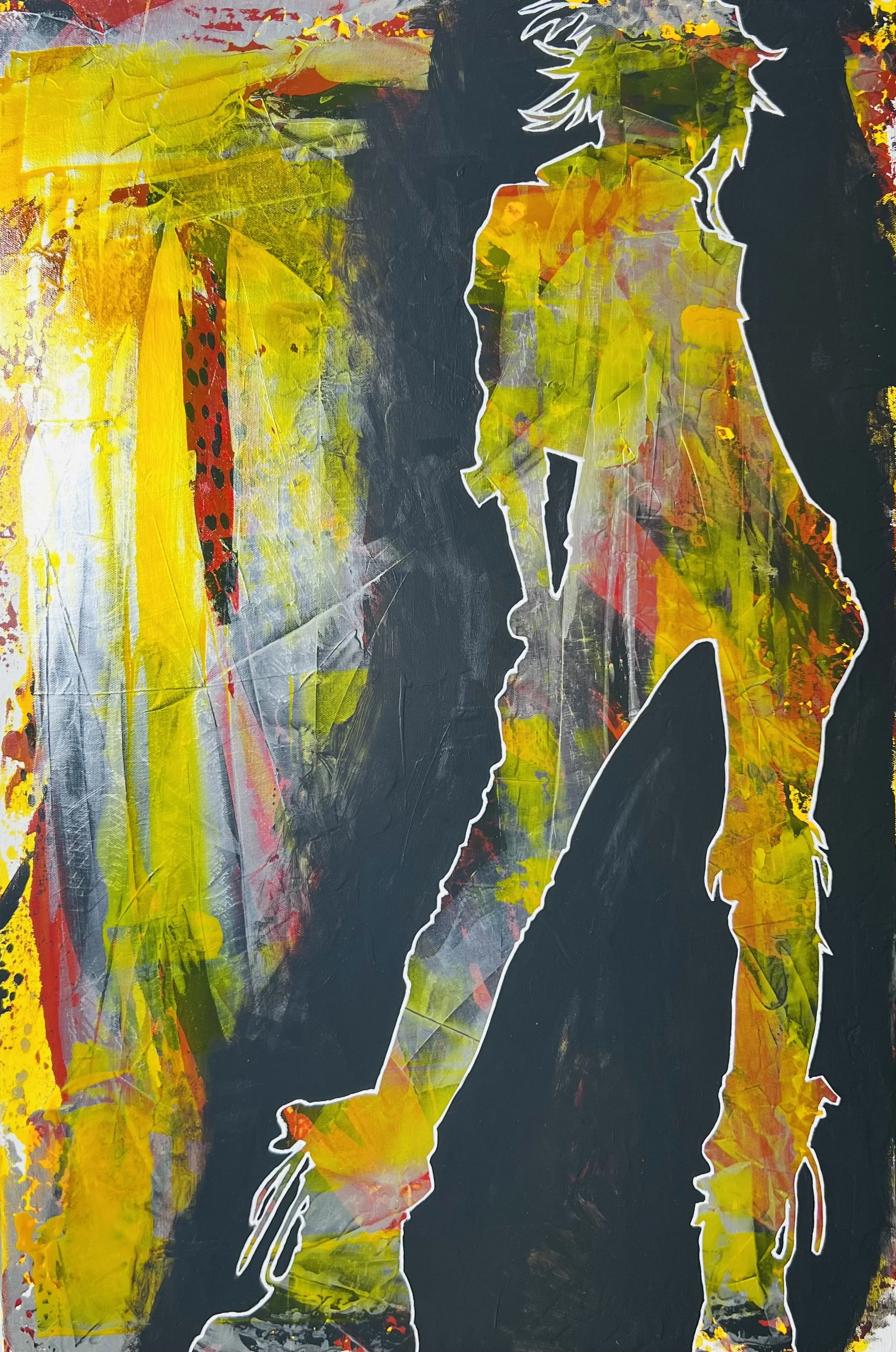 Silhouette Series...#5 24"W X 36"H  $850
