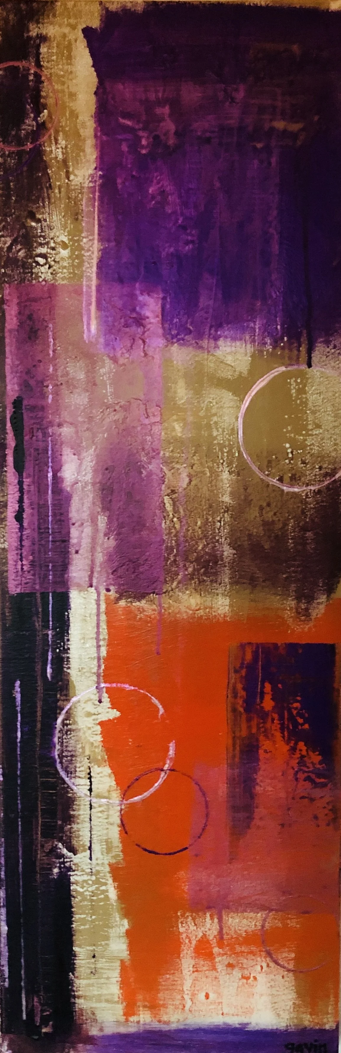 Mood  -  12"w x 36"h  -  $800  ***SOLD***