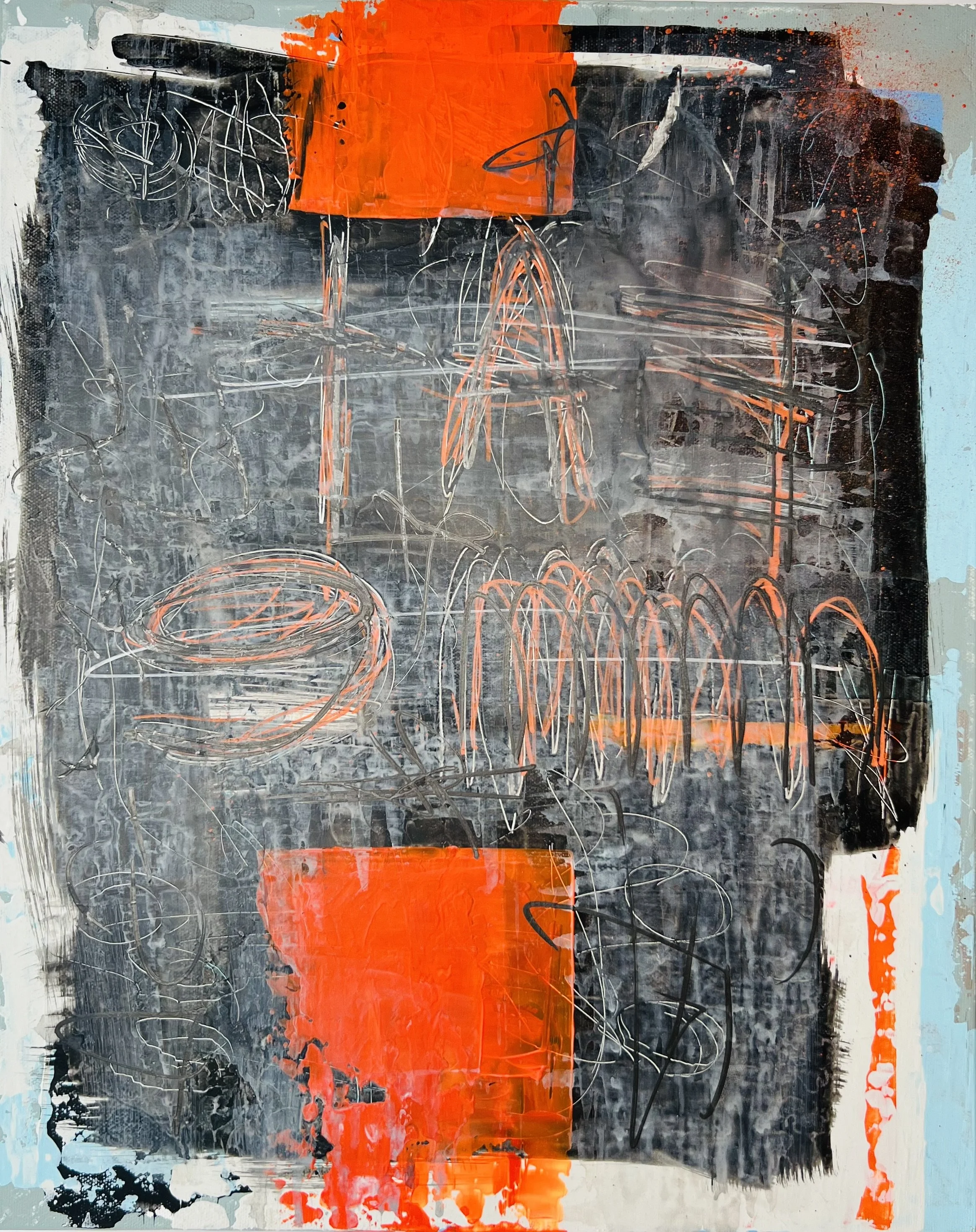 Crass Series...Eat Me 16"W X 20"H $450