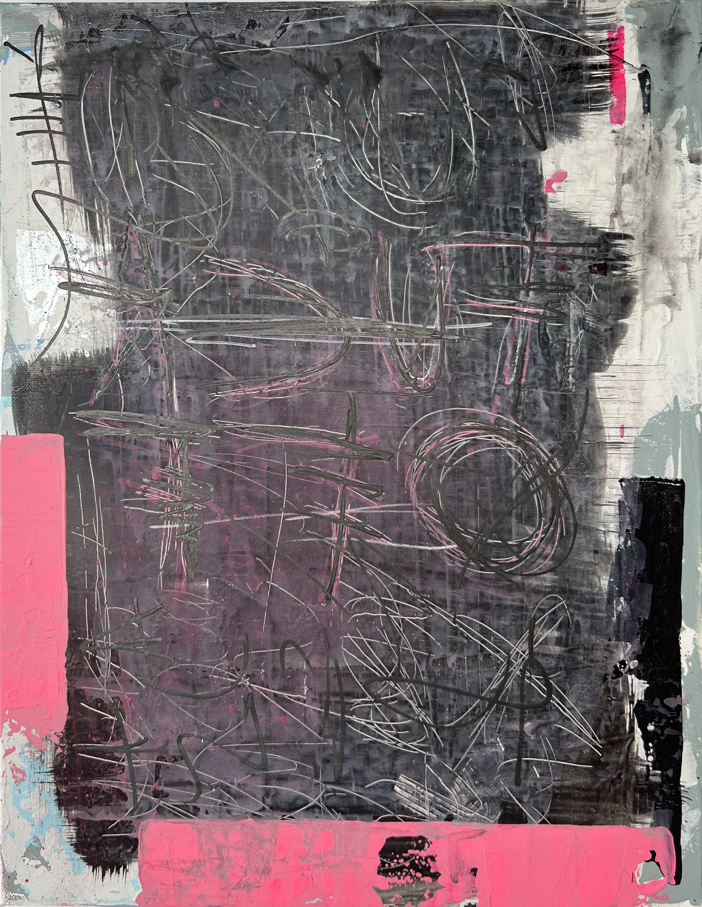 Crass Series...Fuck Off 14"W X 18"H $400