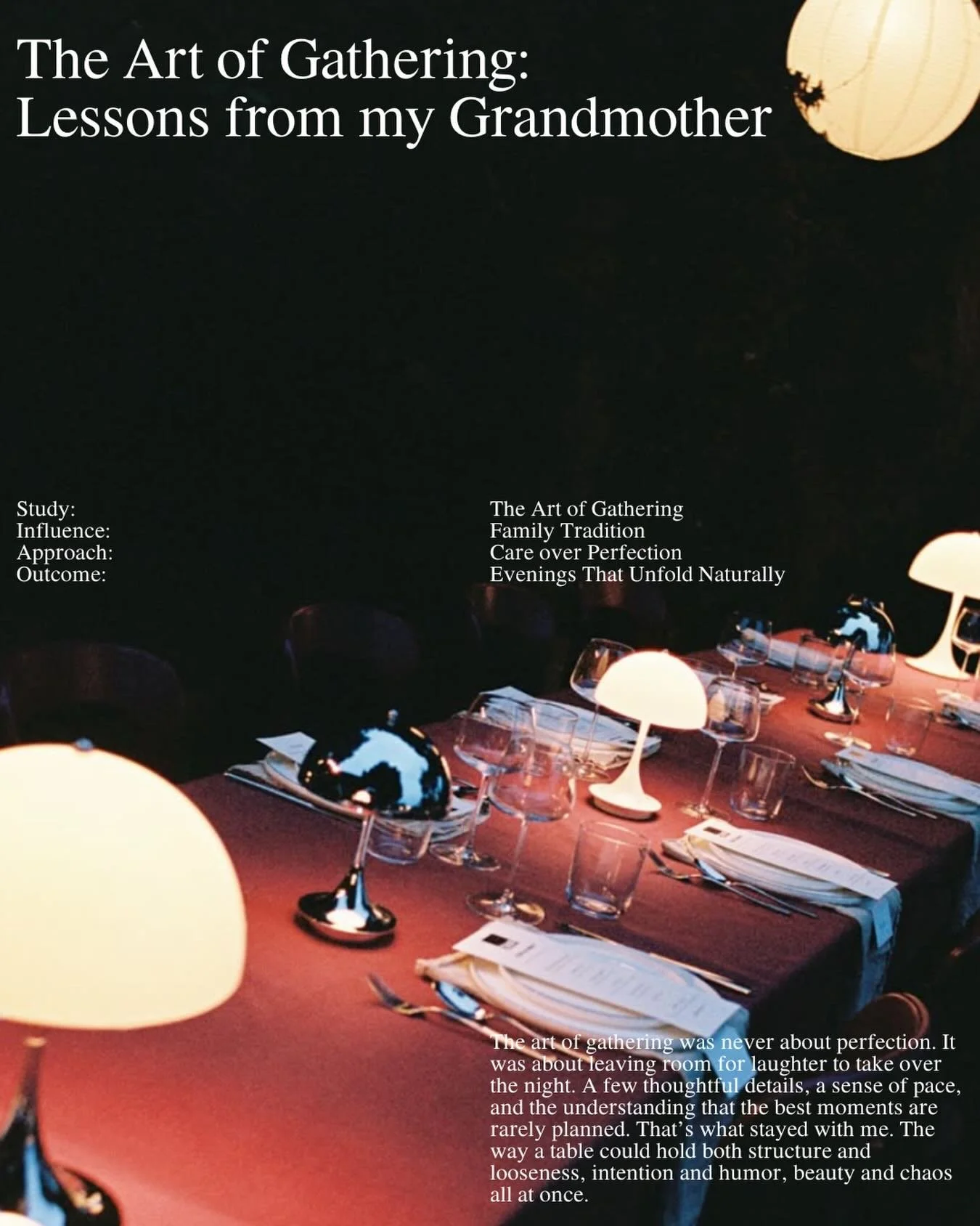 As I plan the summer gatherings for Outlaw Woman, I take with me the lessons from my grandmother.