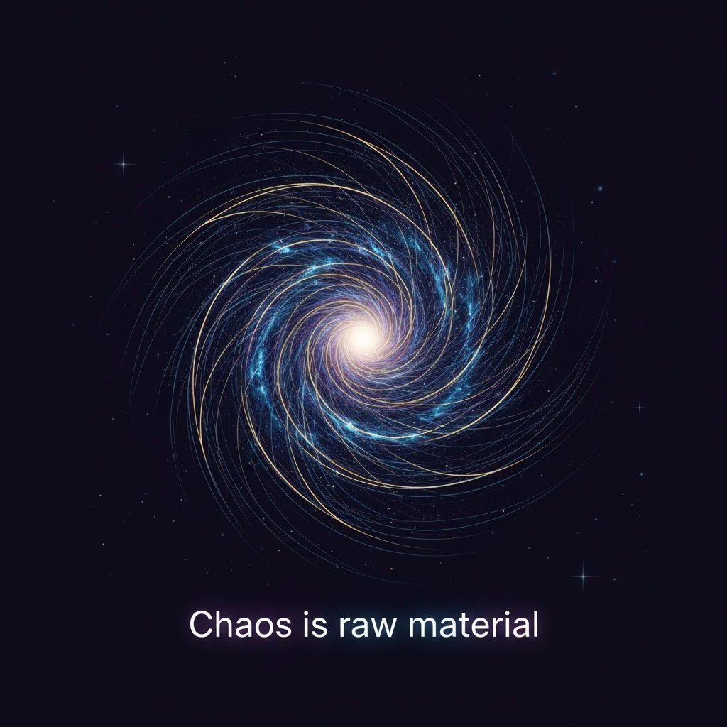 From Chaos to Cosmos: Creativity in Disorder