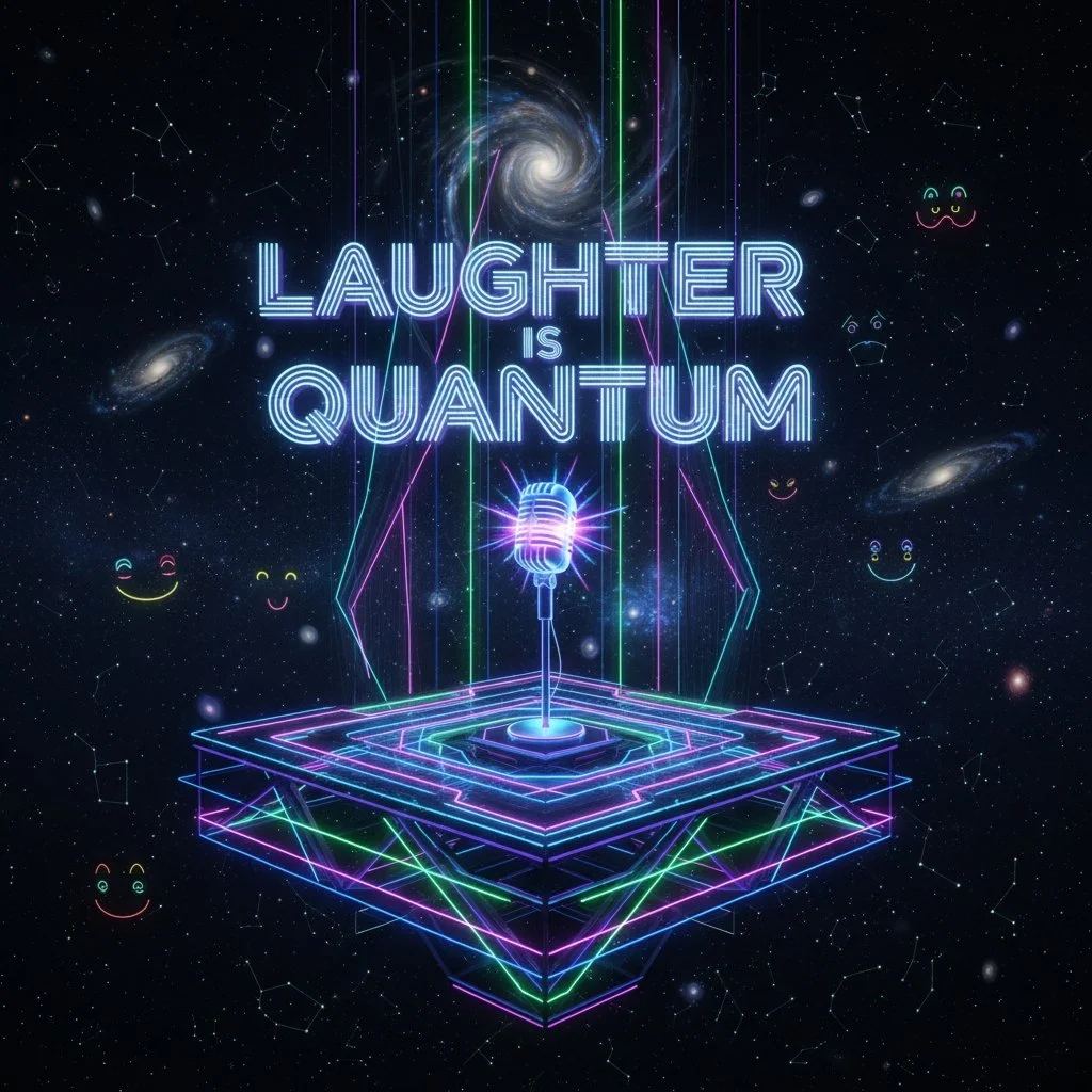 Why Stand-up Comedians are Quantum Masters