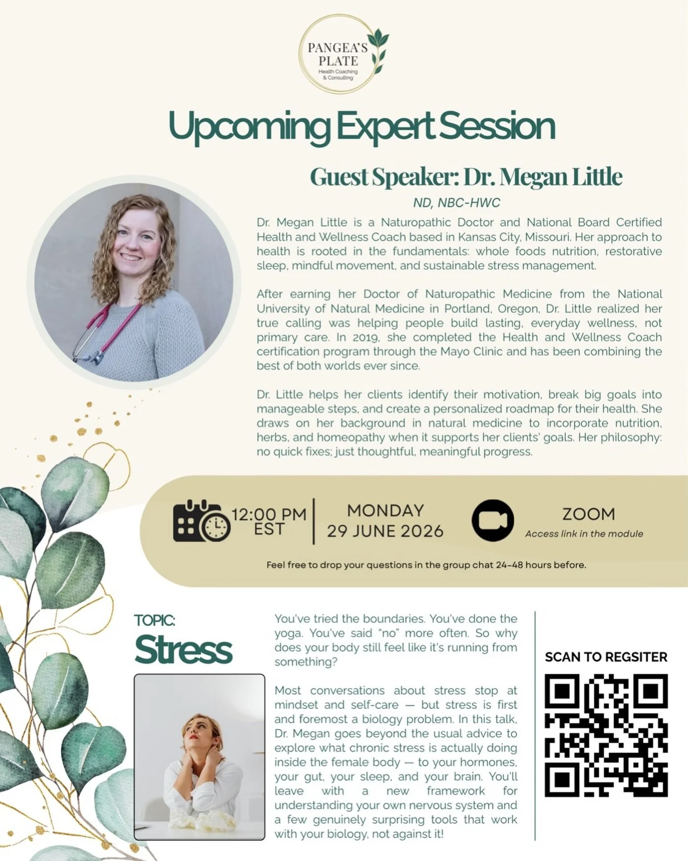Your stress isn&rsquo;t just in your head&hellip;it affects your hormones, gut, sleep, energy, and so much more.

If you&rsquo;ve ever felt like you&rsquo;re doing all the right things but still feel exhausted, overwhelmed, or stuck, this conversatio