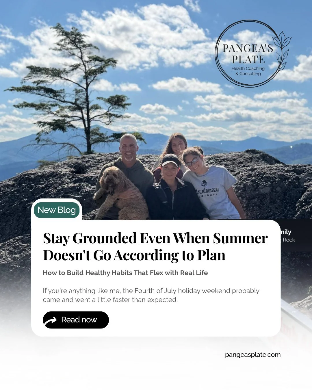 Summer is meant to be enjoyed - and your healthy habits can come along for the ride. ☀️🍉

This month's blog is all about staying consistent through vacations, cookouts, and changing routines with simple, sustainable strategies that help you feel you
