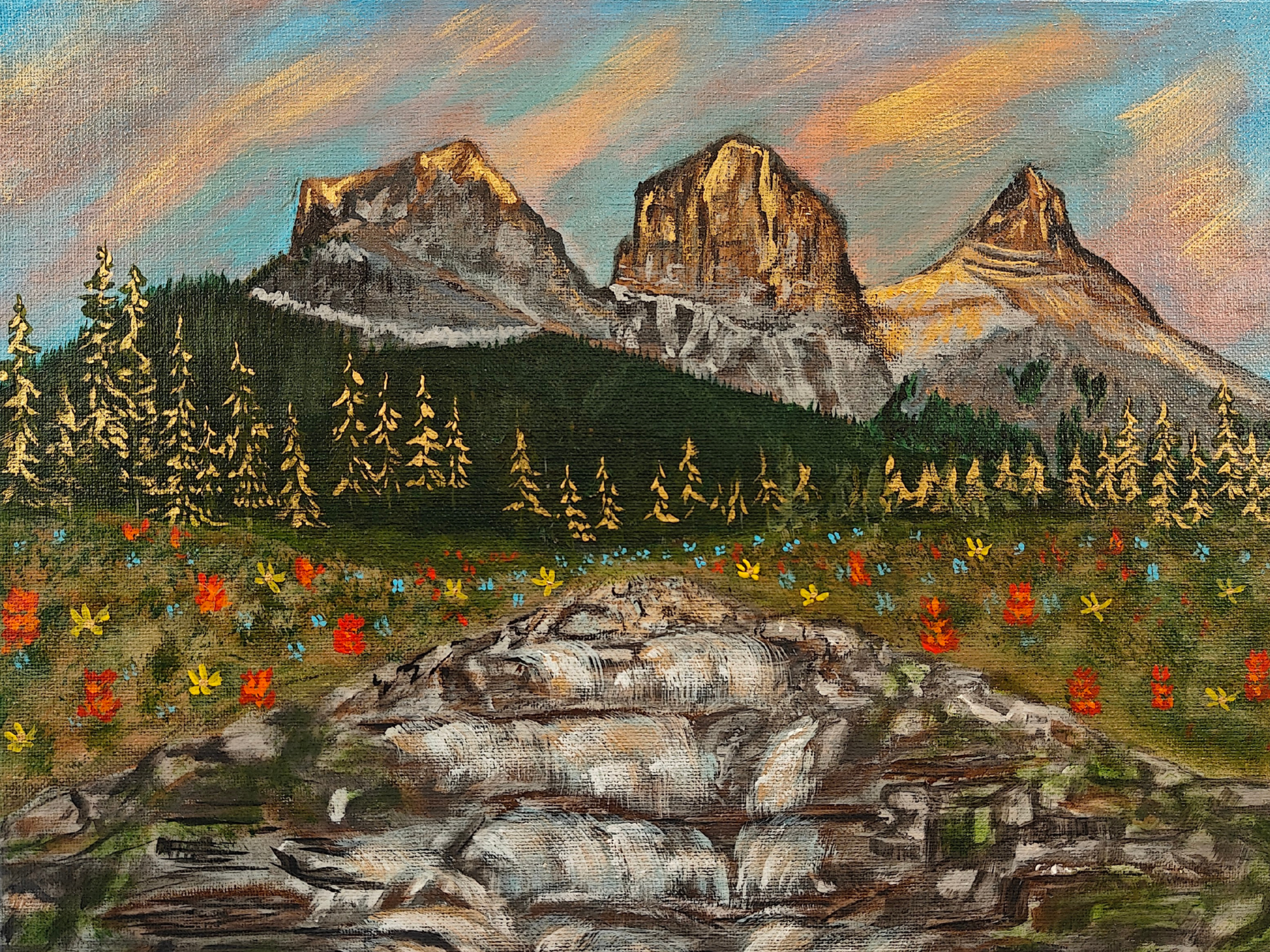 Canmore Three Sisters