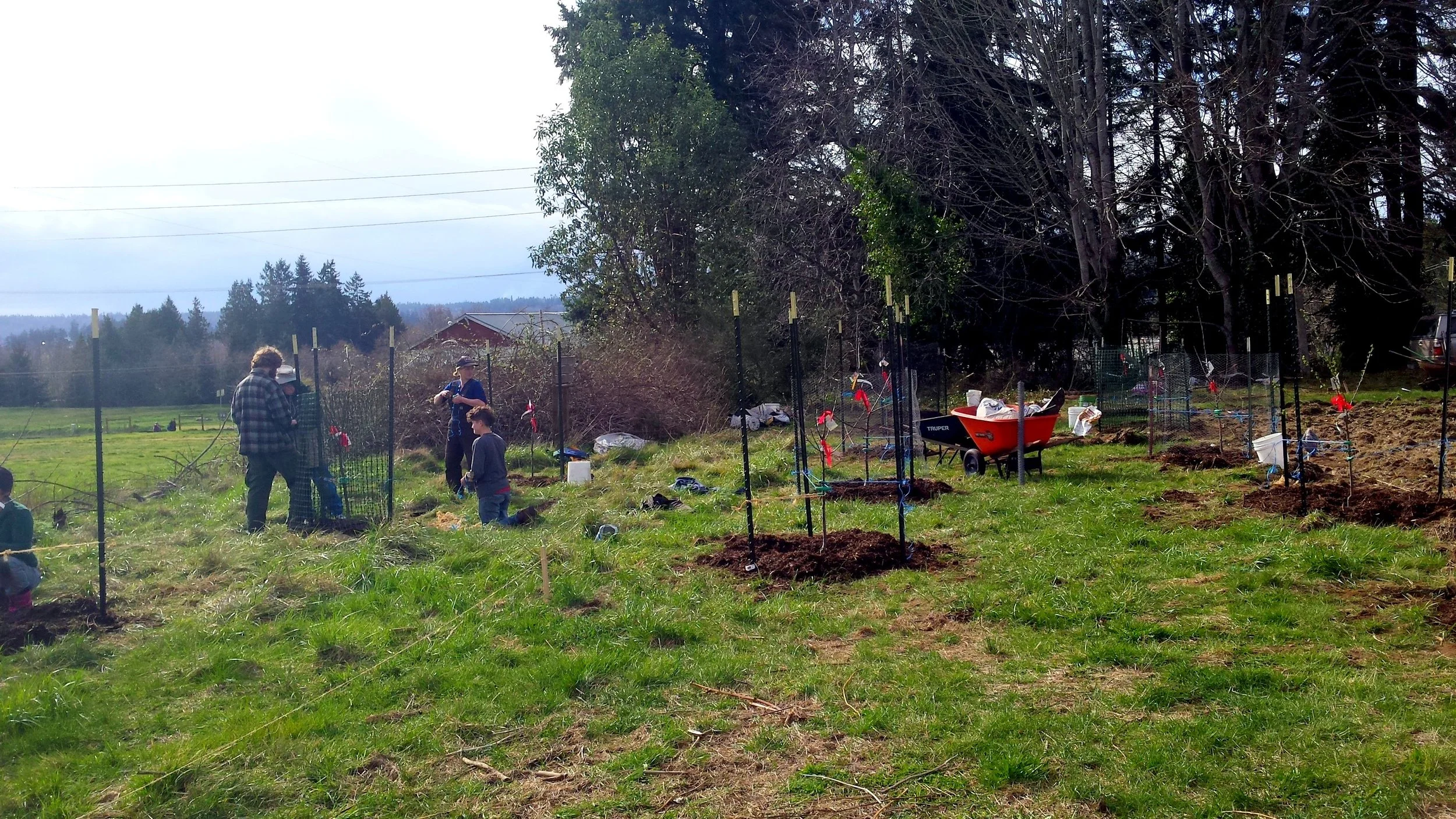 The Big ACRE's FIRST Planting!