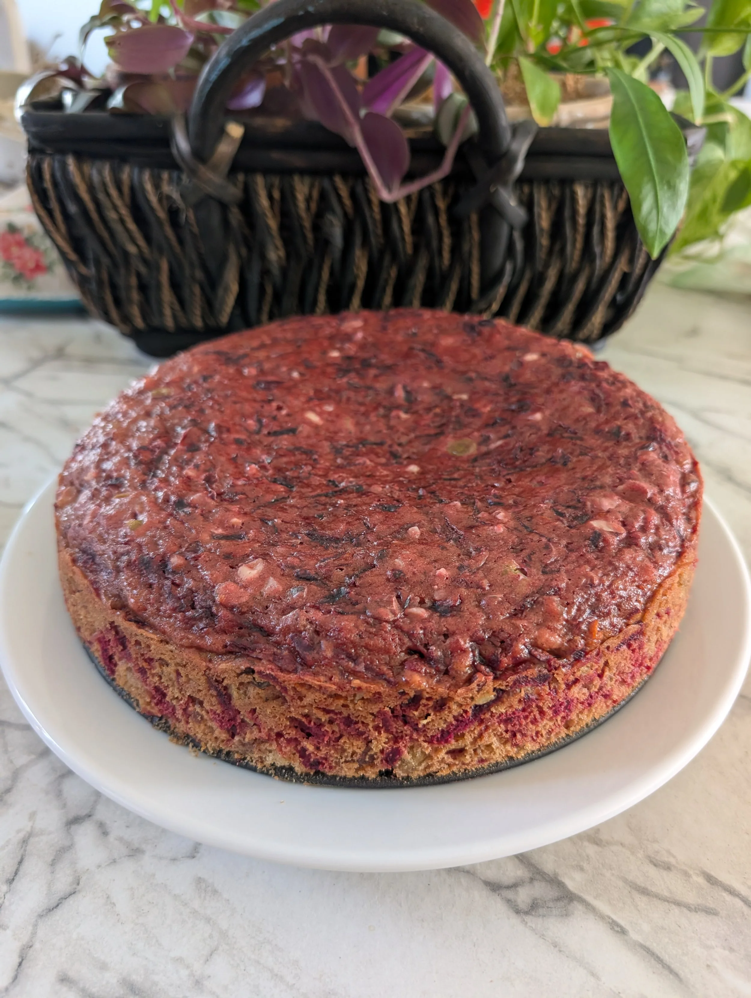 Volunteer Recipe: Rosy Beet Cake