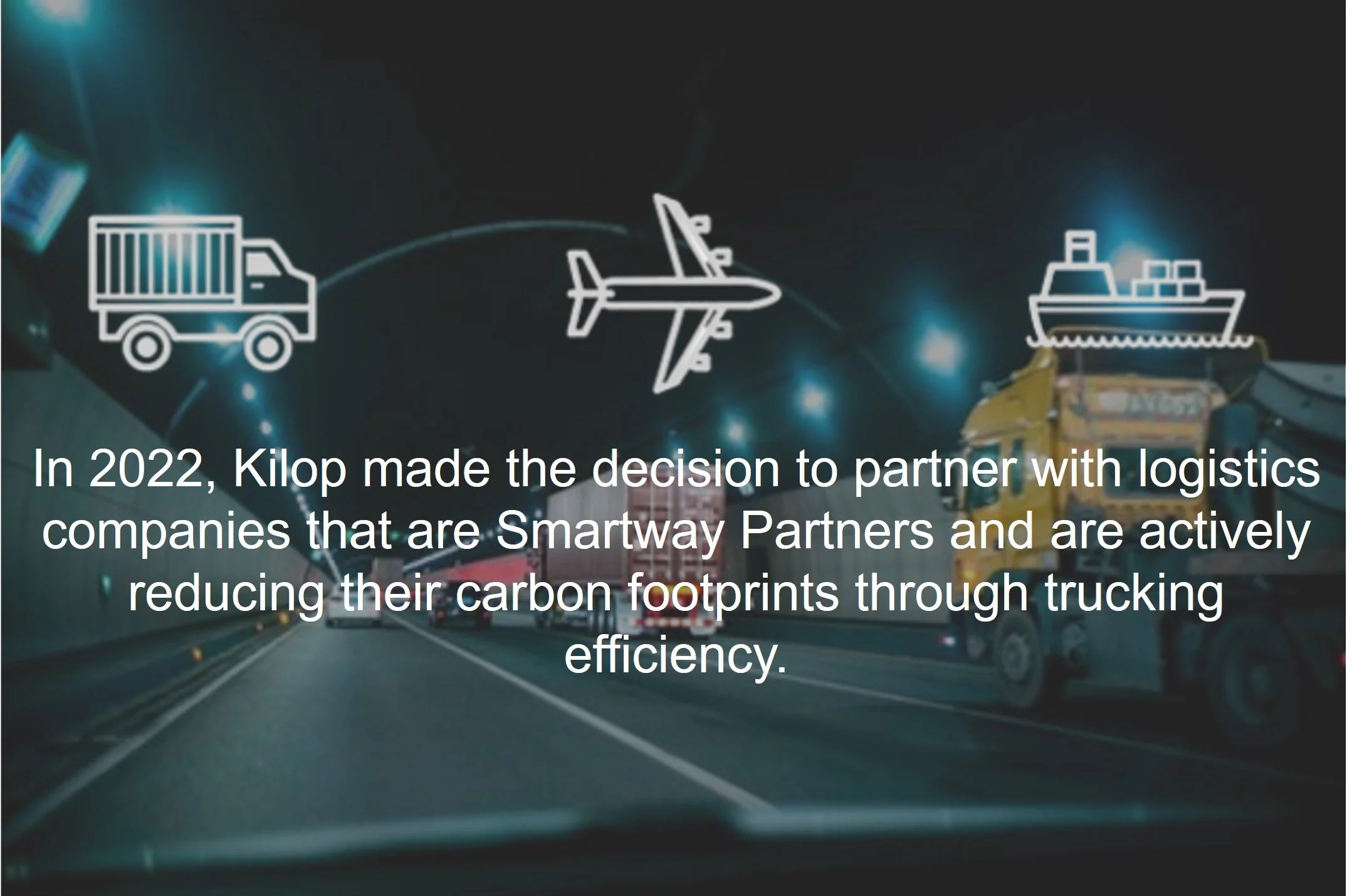 REDUCING CARBON FOOT PRINT