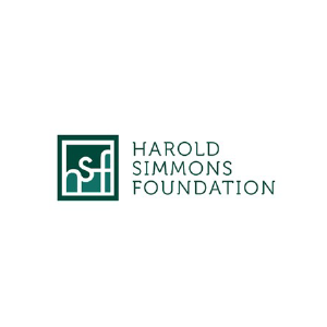 Logo of the Harold Simmons Foundation with text next to it.
