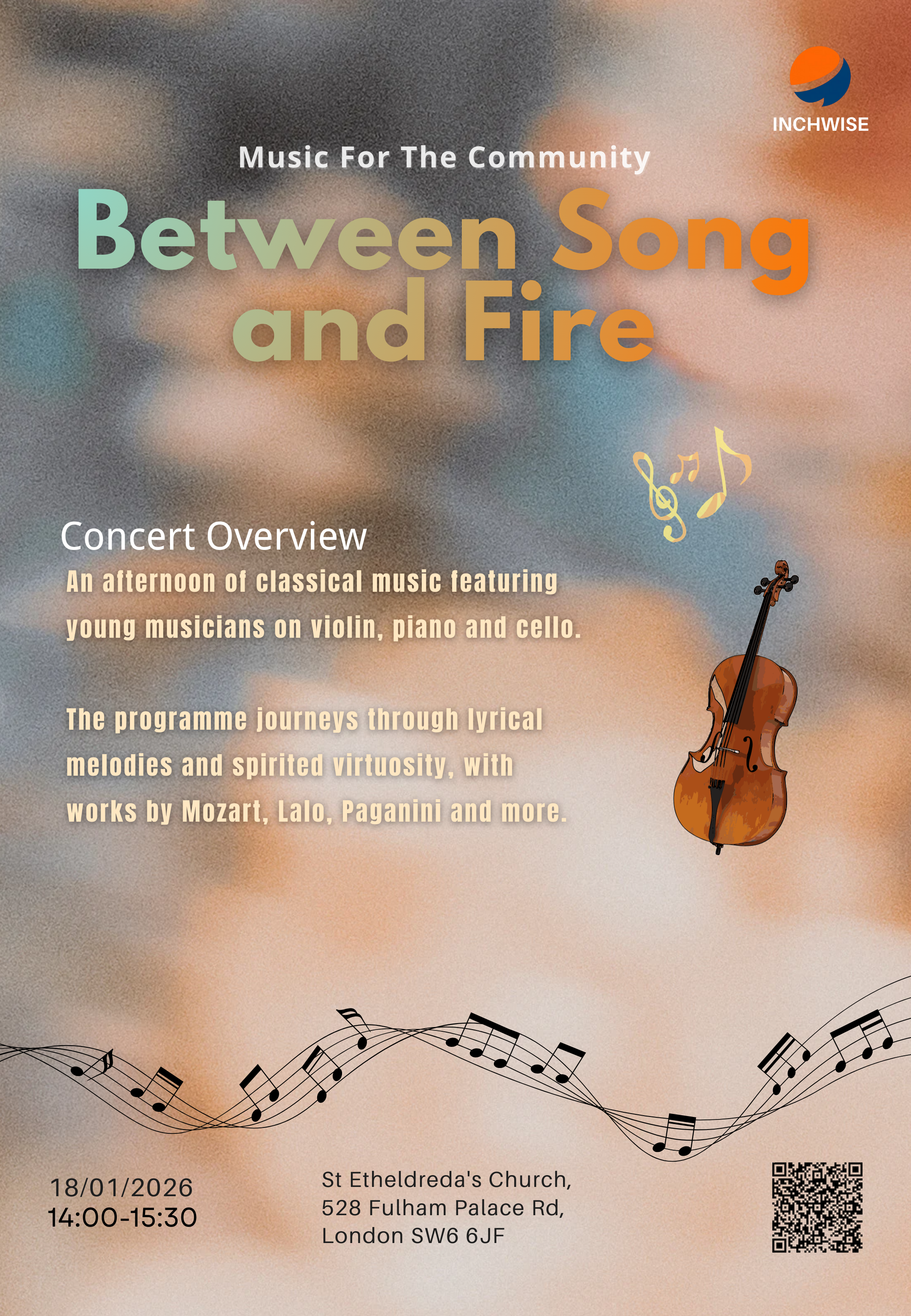 Inchwise Music Series: Between Song and Fire