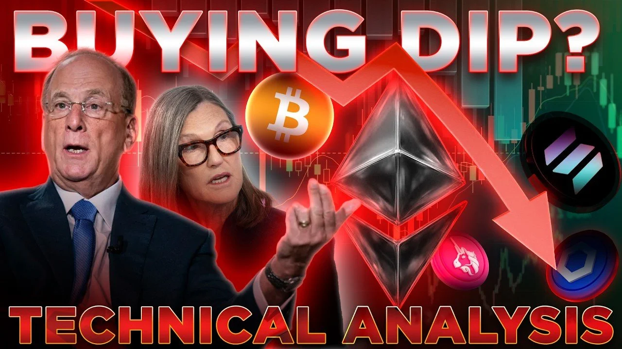Blackrock Buying Dip? Crypto Technical Analysis