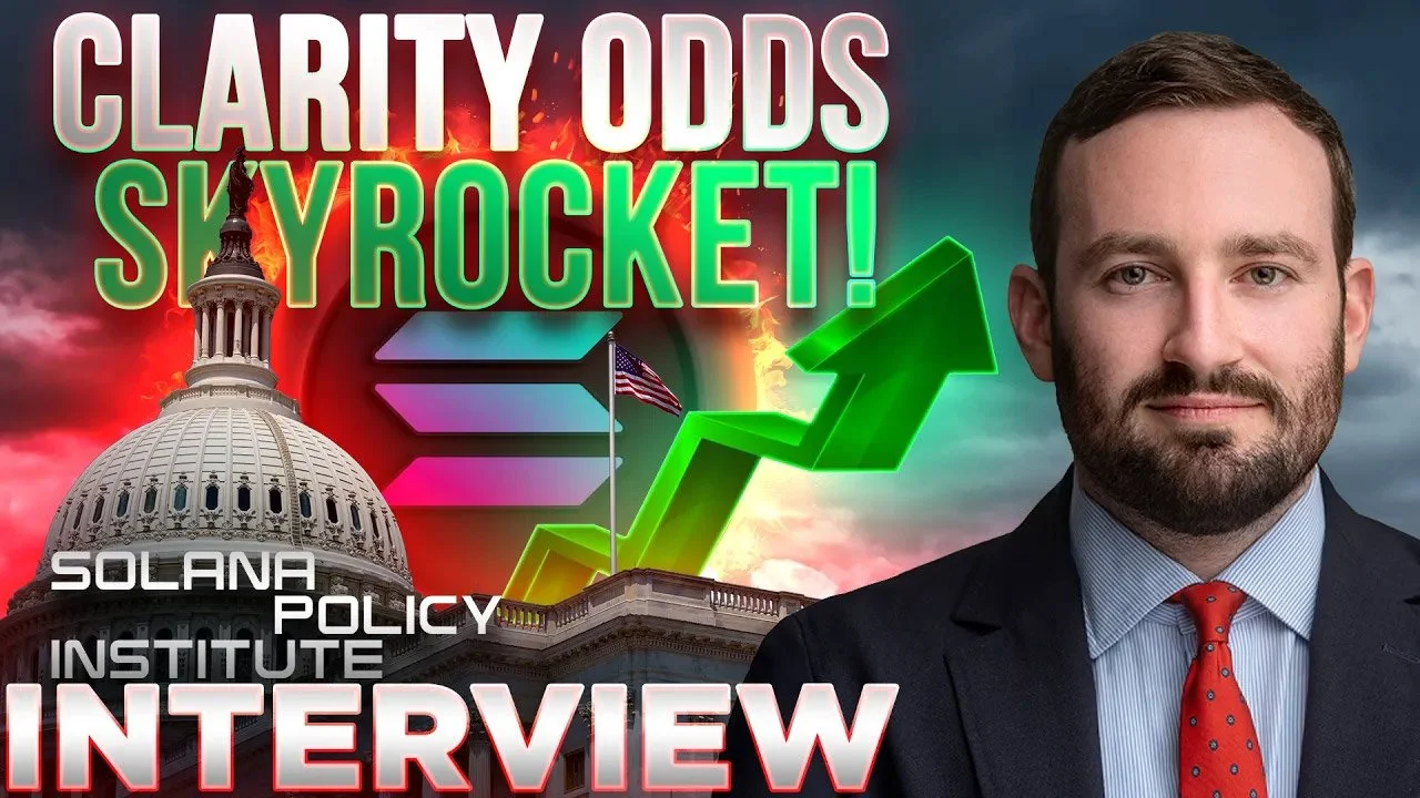 CLARITY Act Odds Skyrocket! Solana Policy Institute INTERVIEW