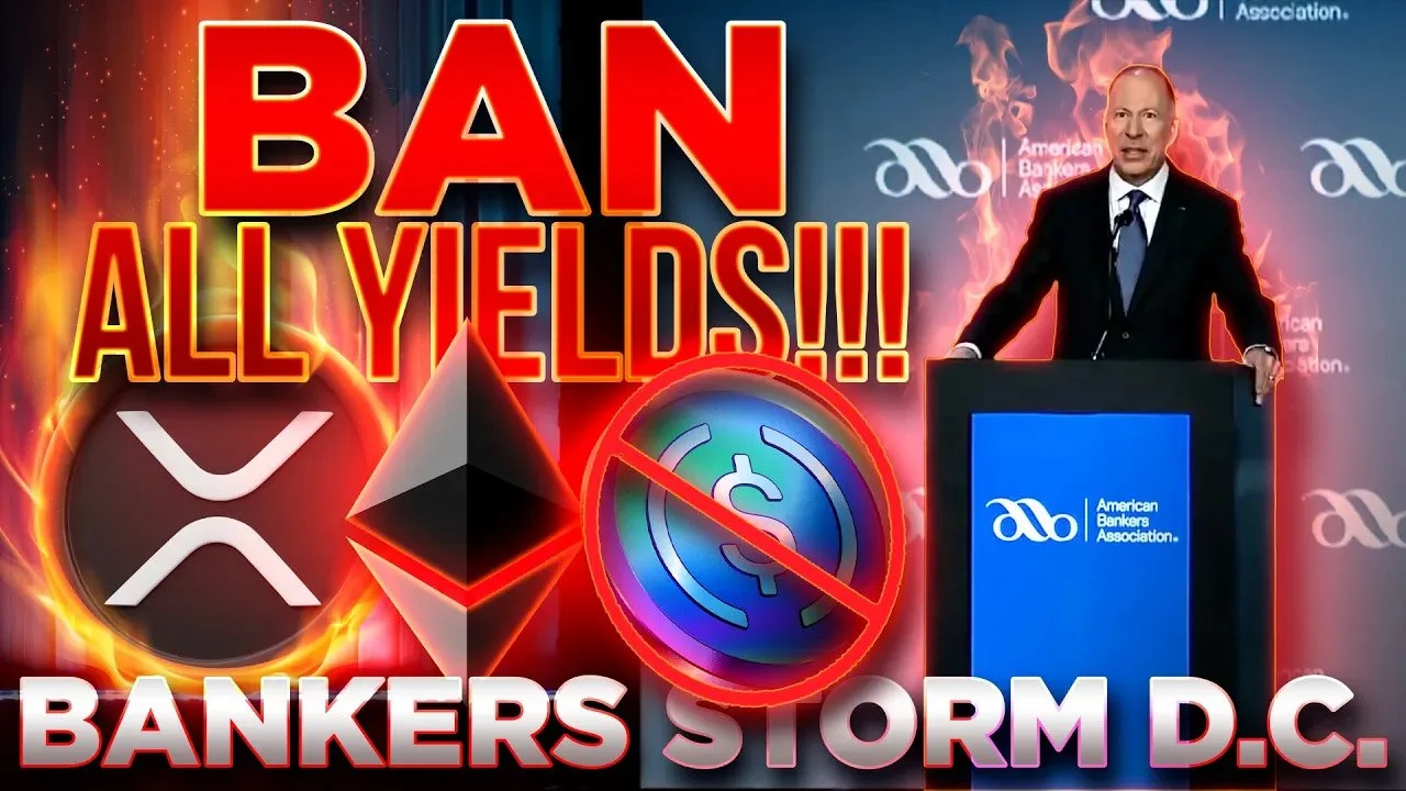 Banks Anti-Yield Summit!! CLARITY Collapses After Bankers Storm D.C.