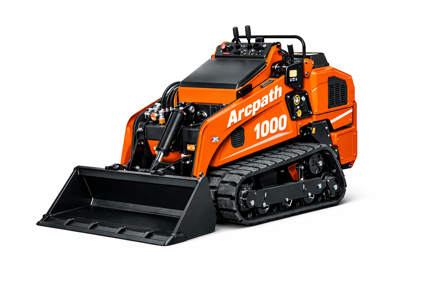 stand behind mini skid steer 