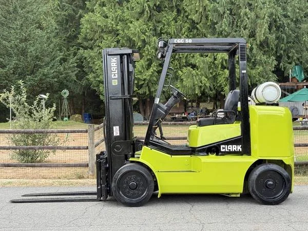 Clark CGC50 Forklift – 5,000 lb Capacity