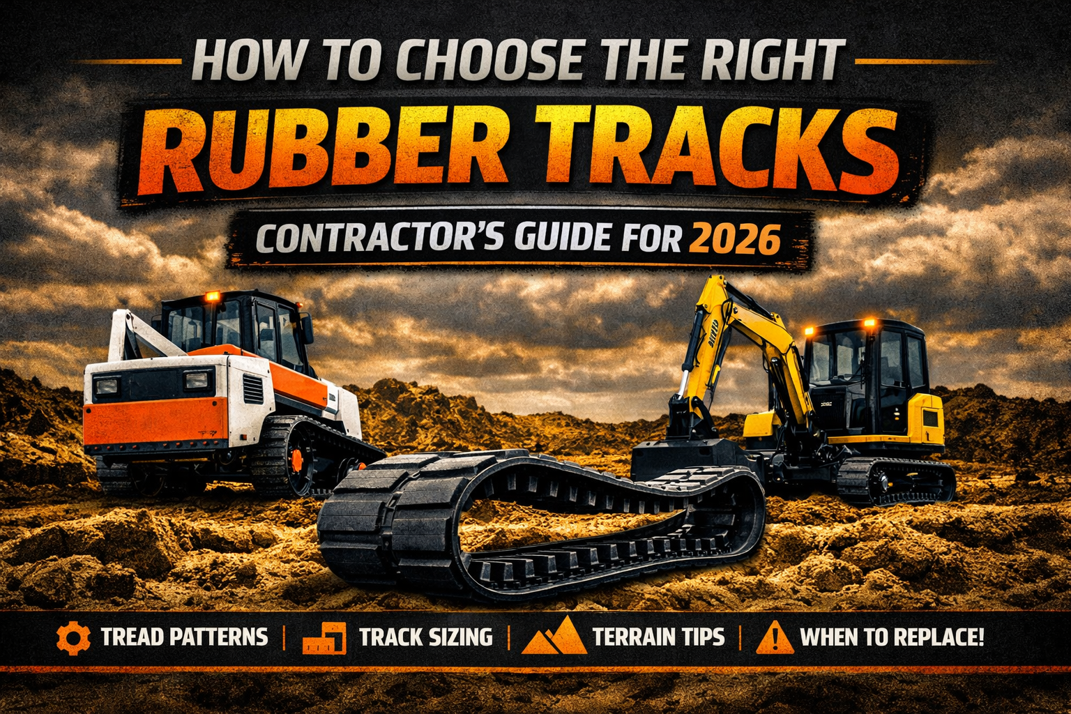 How to Choose the Right Rubber Tracks for Your Machine (Contractor’s Guide for 2026)