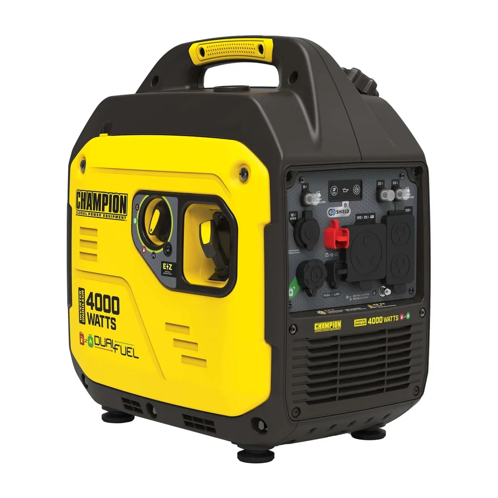 dual fuel 4,000watts portable generator