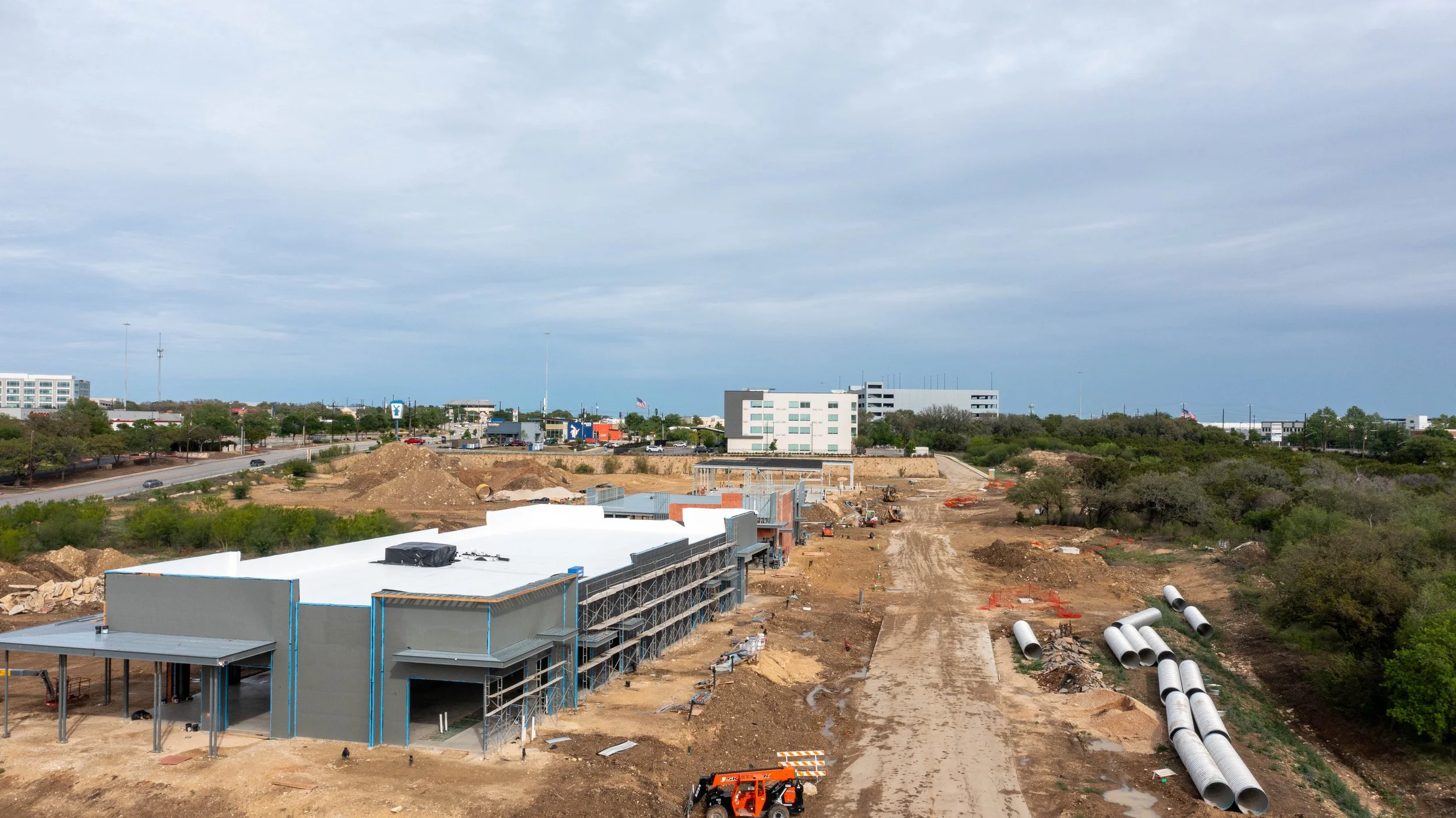 Construction as of April, 2026