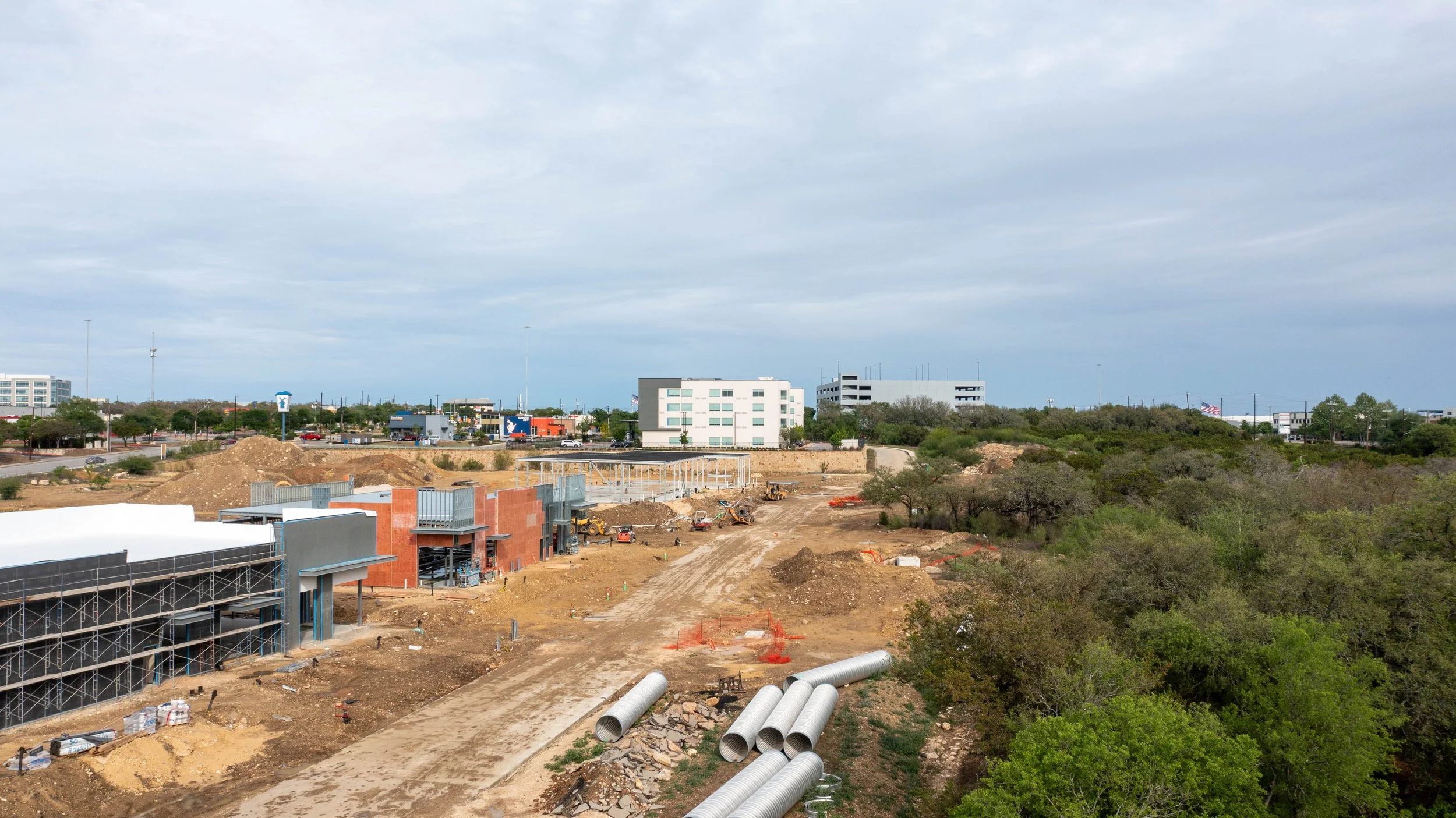 Construction as of April, 2026