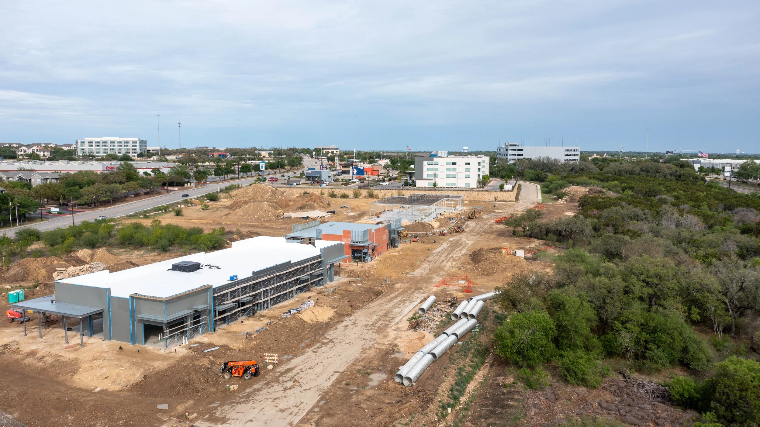 Construction as of April, 2026